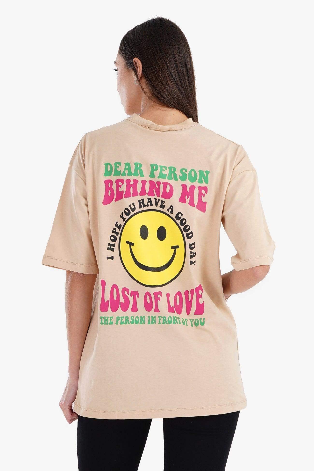 Relaxed Fit Lounge T-Shirt - Carina - كارينا