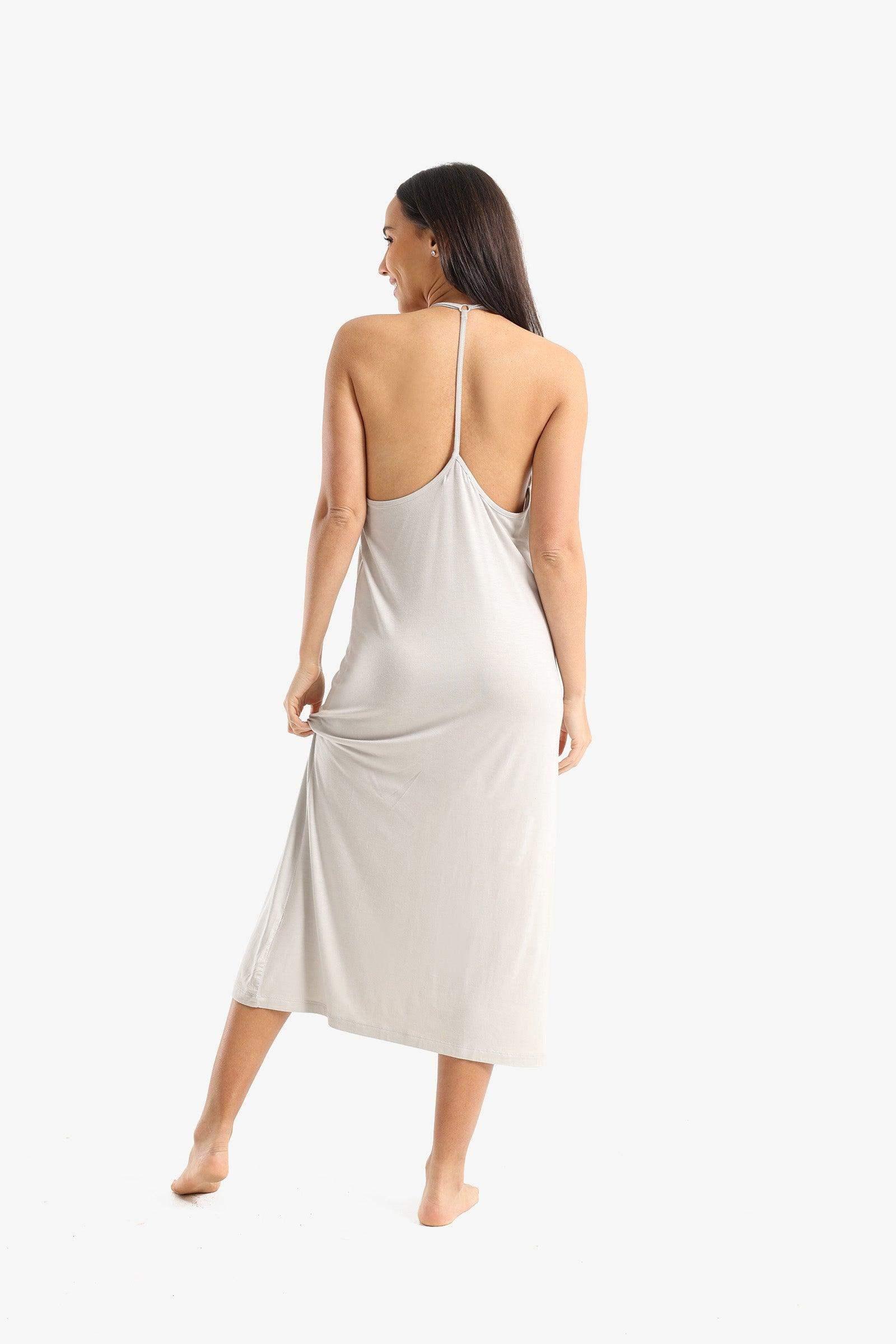Relaxed Fit Sleeveless Nightgown - Carina - كارينا