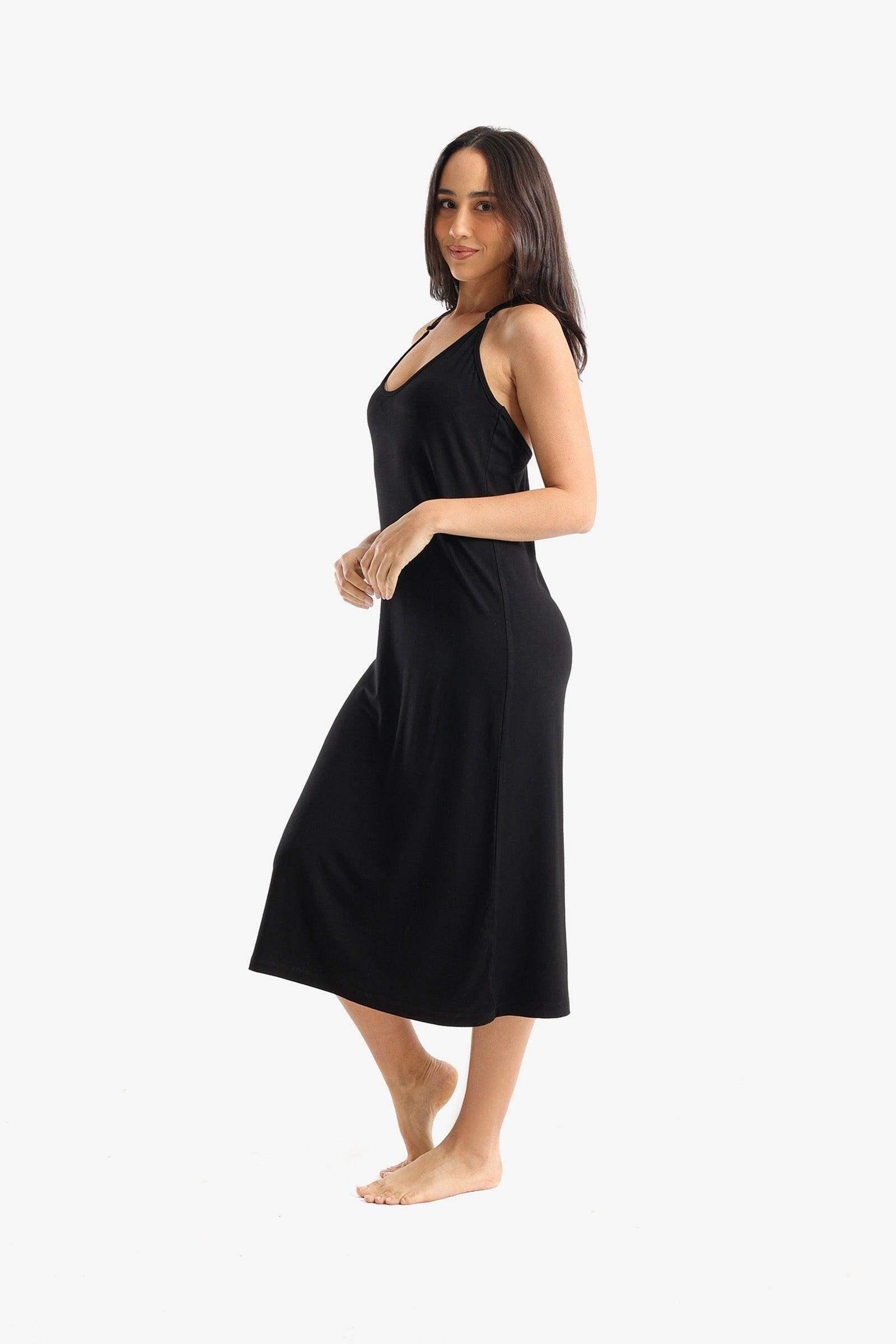 Relaxed Fit Sleeveless Nightgown - Carina - كارينا