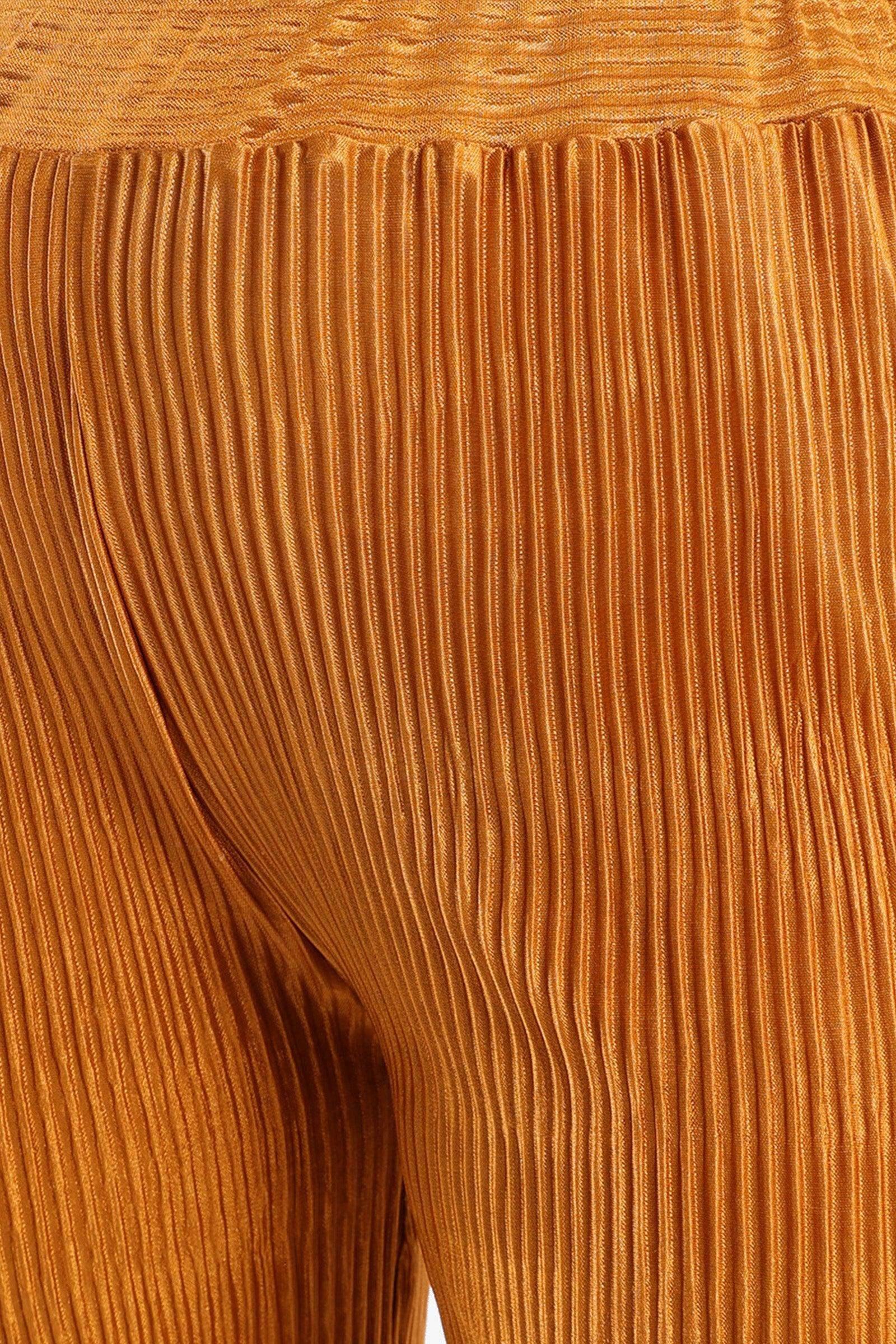 Ribbed Voile Pants - Carina - كارينا