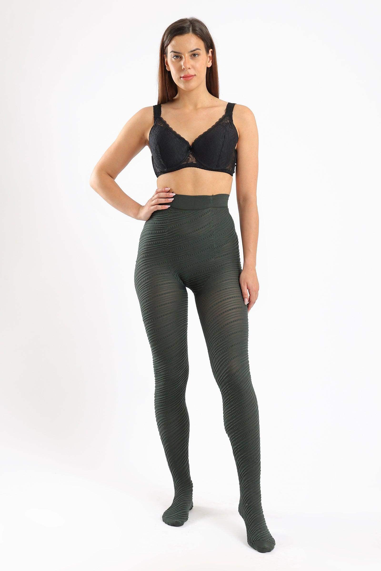 Ribbed Warm Pantyhose - Carina - كارينا