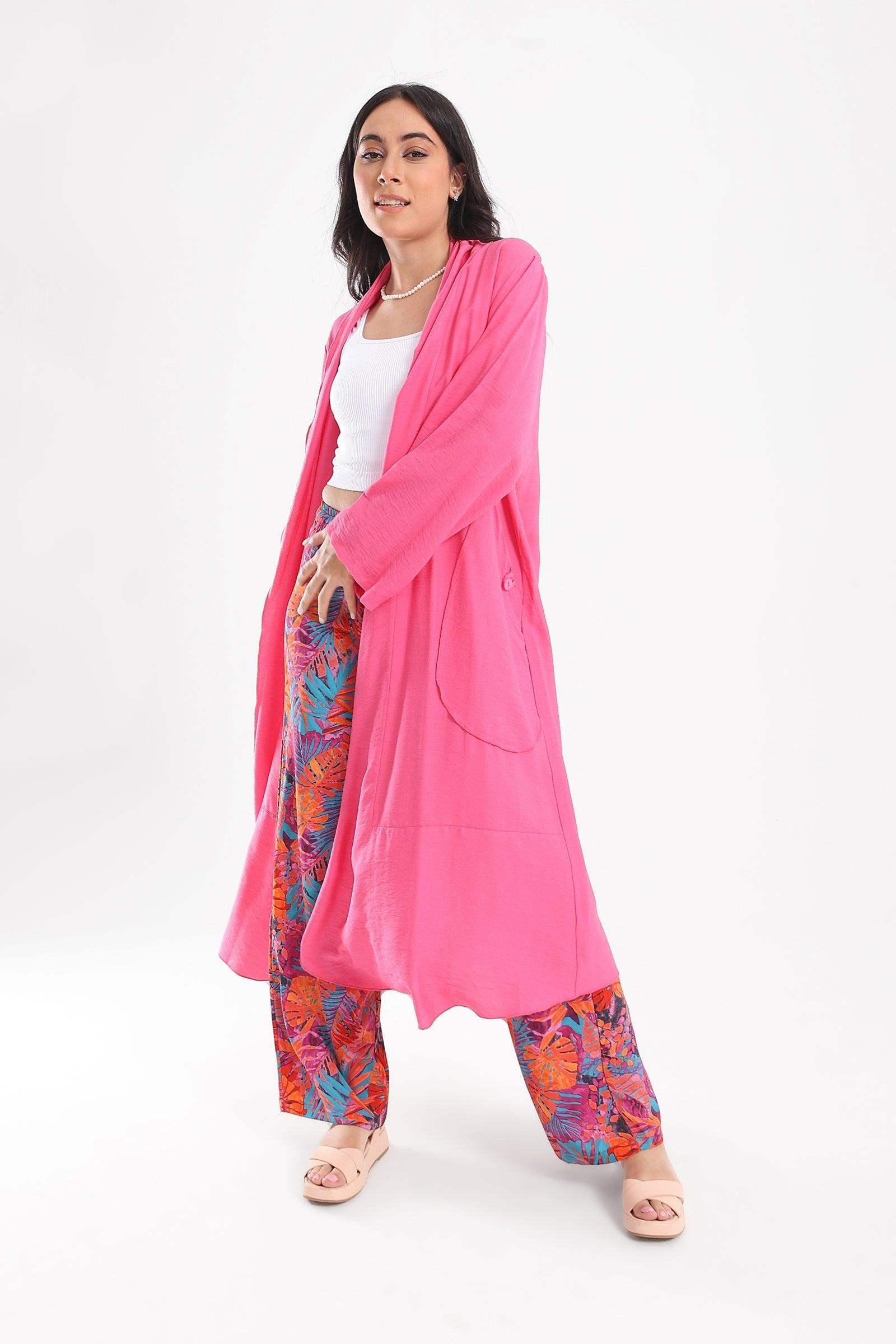 Round Side Pocket Kimono - Carina - كارينا
