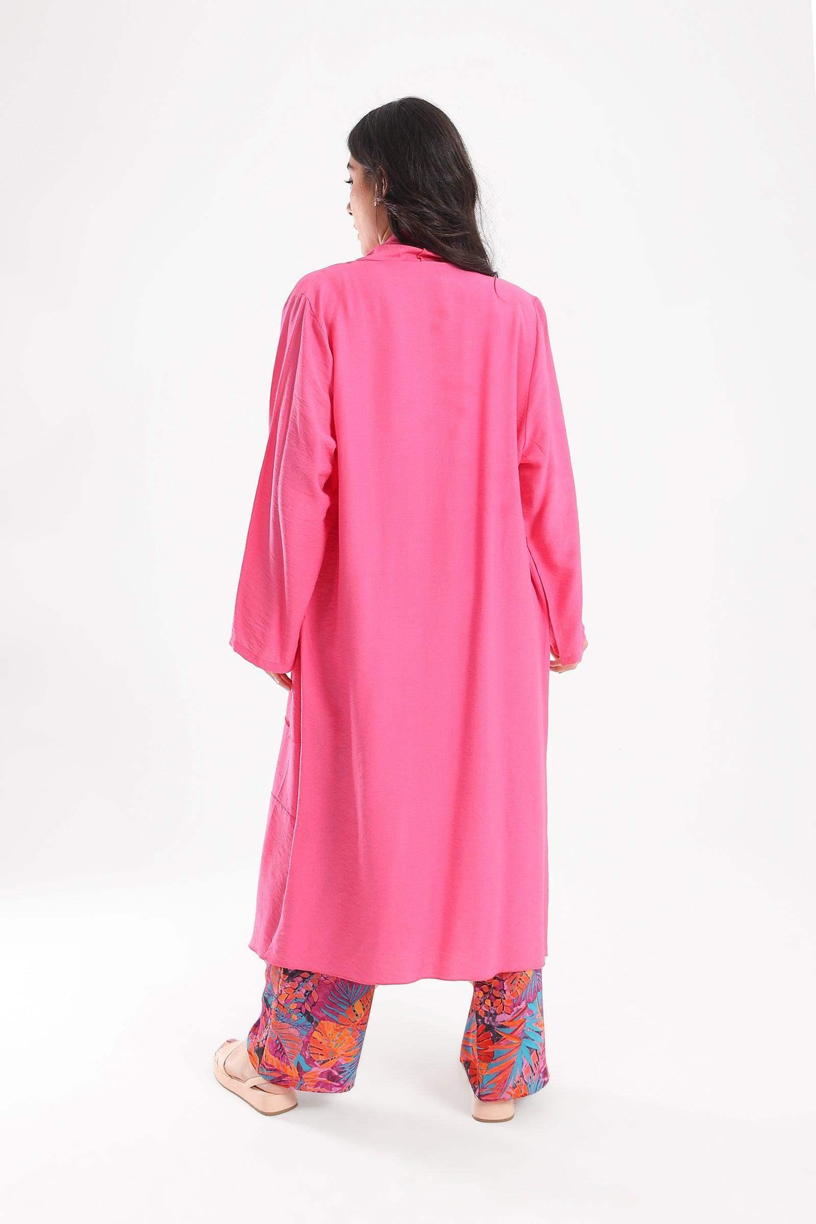 Round Side Pocket Kimono - Carina - كارينا