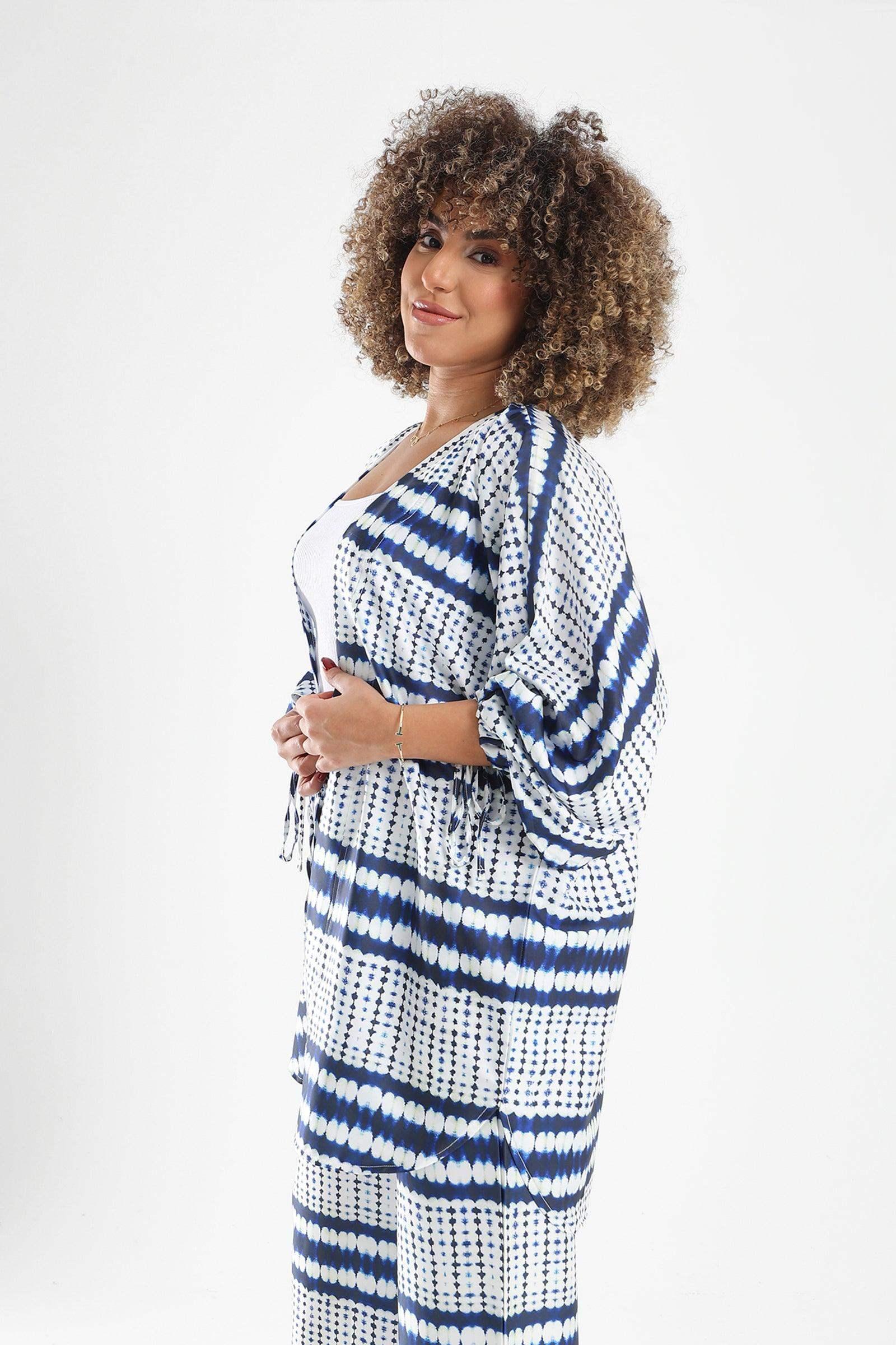 Self Tie Cuffs Kimono - Carina - كارينا