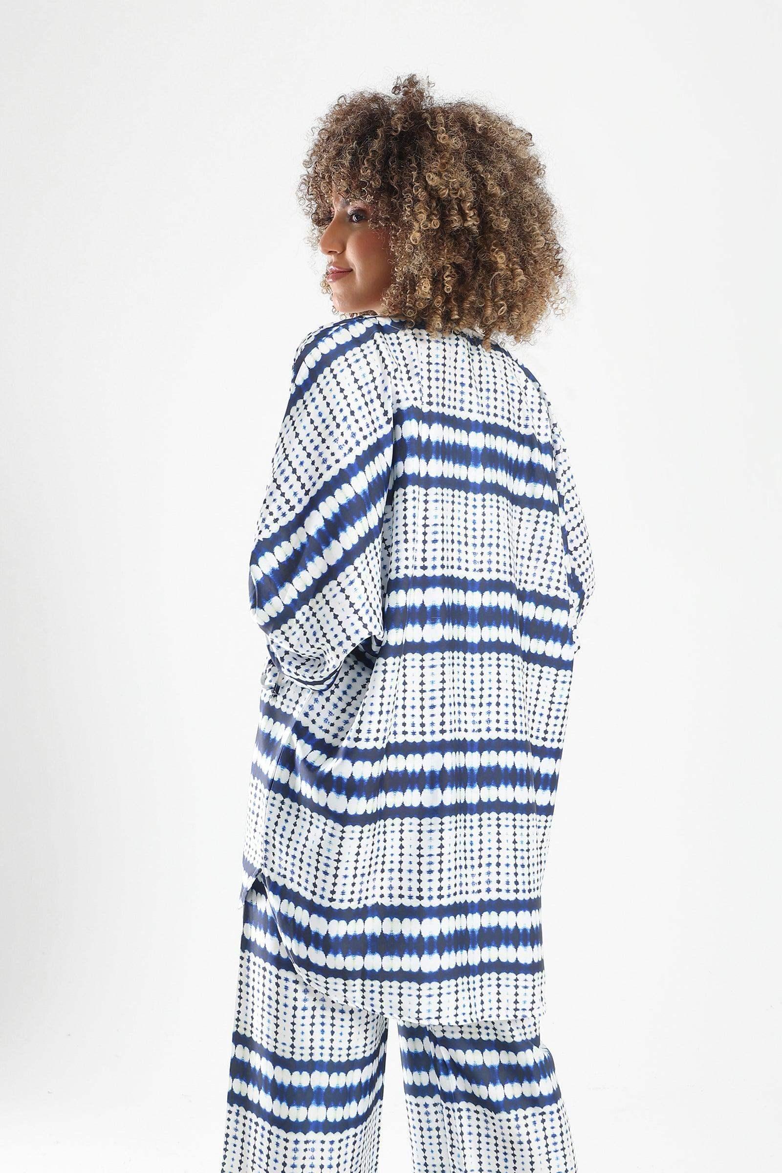 Self Tie Cuffs Kimono - Carina - كارينا