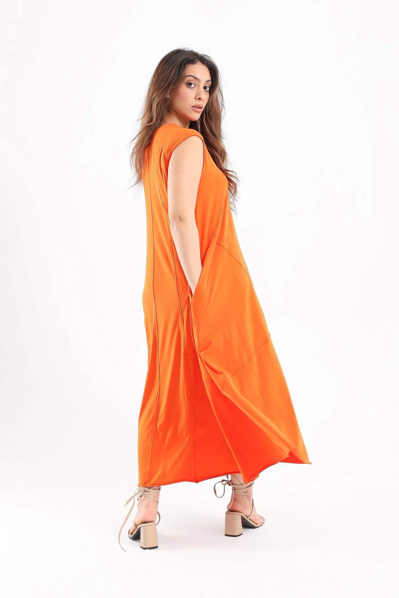 Sleeveless Loose Fit Dress - Carina - كارينا