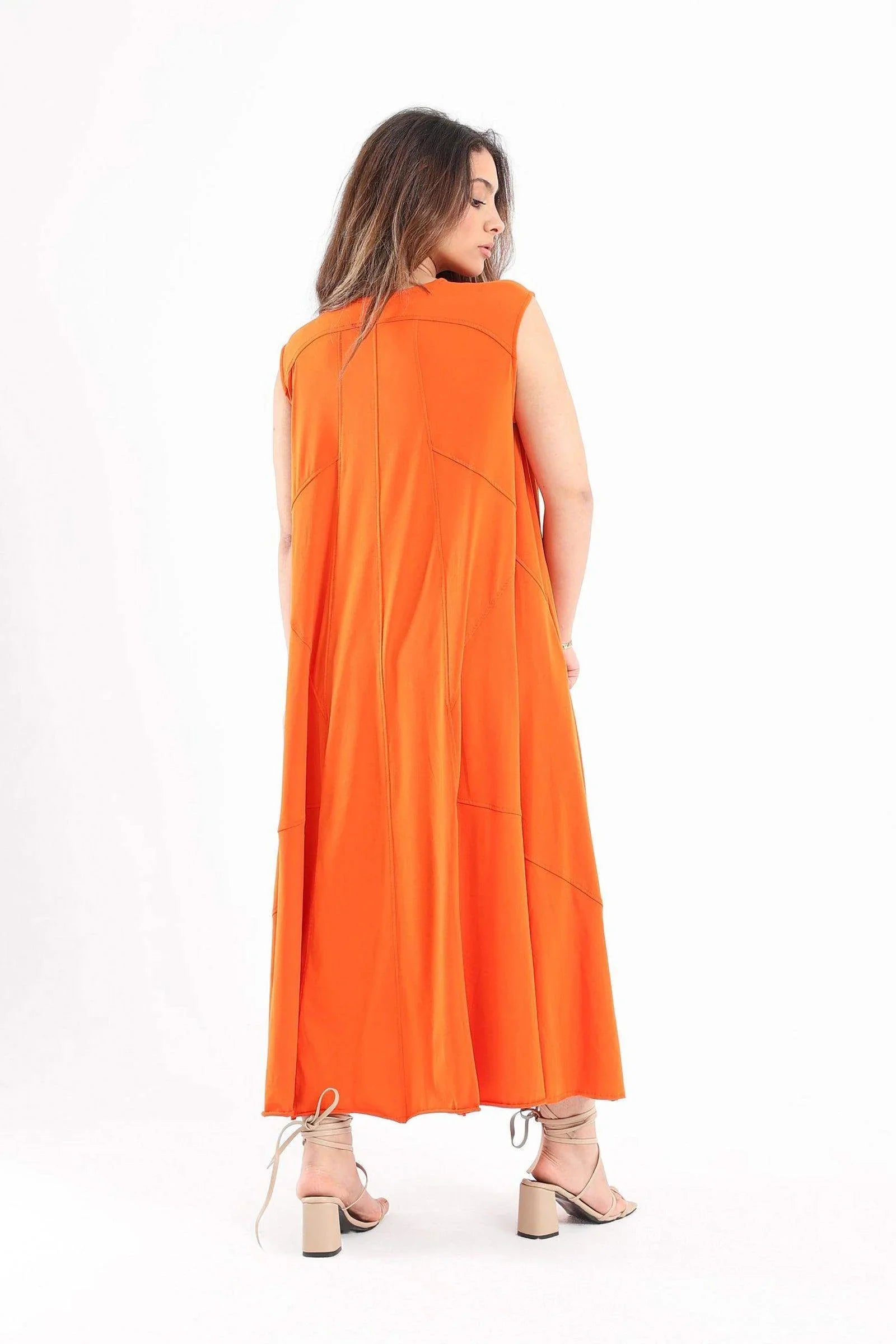 Sleeveless Loose Fit Dress - Carina - كارينا