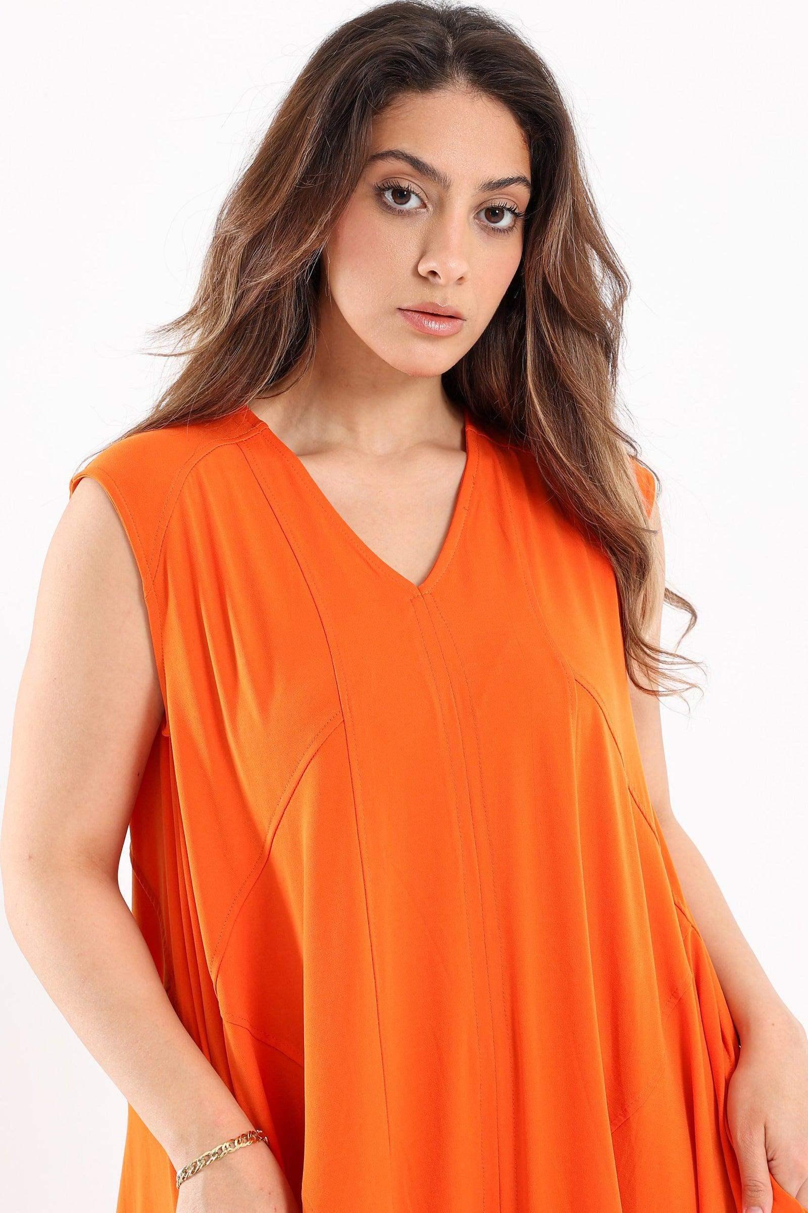 Sleeveless Loose Fit Dress - Carina - كارينا