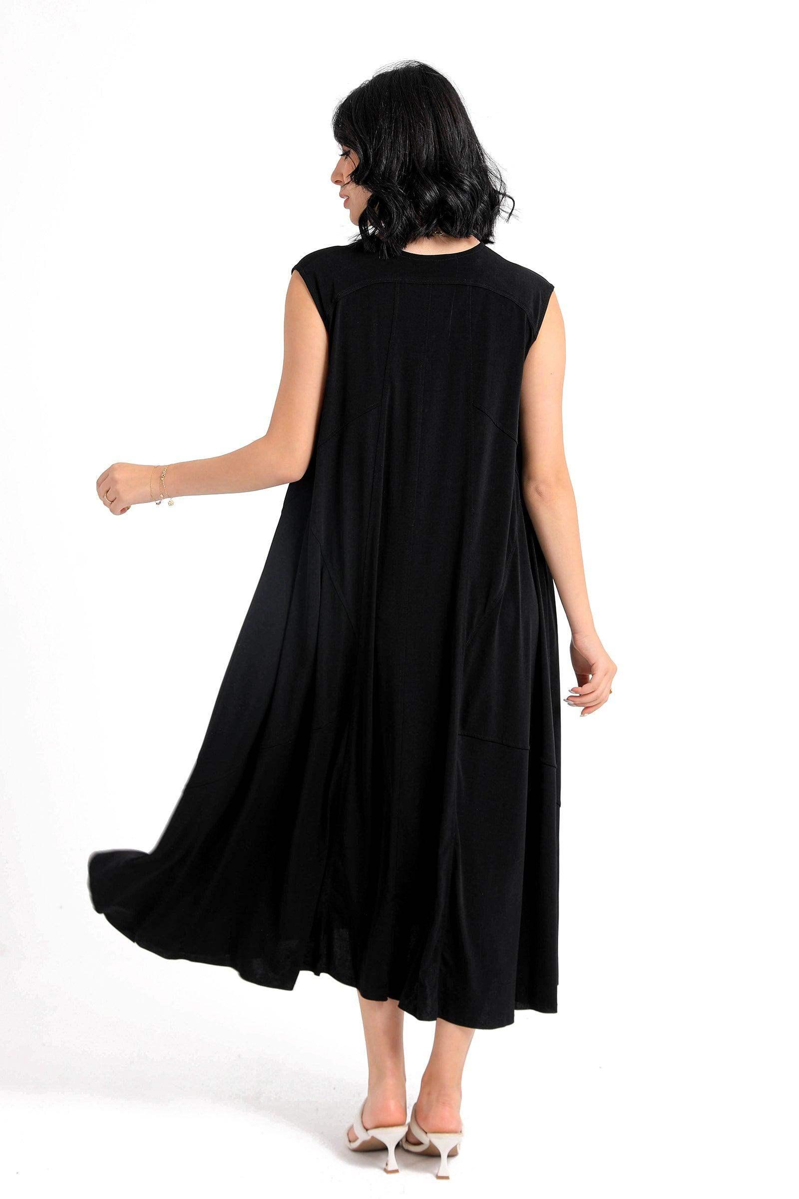Sleeveless Loose Fit Dress - Carina - كارينا