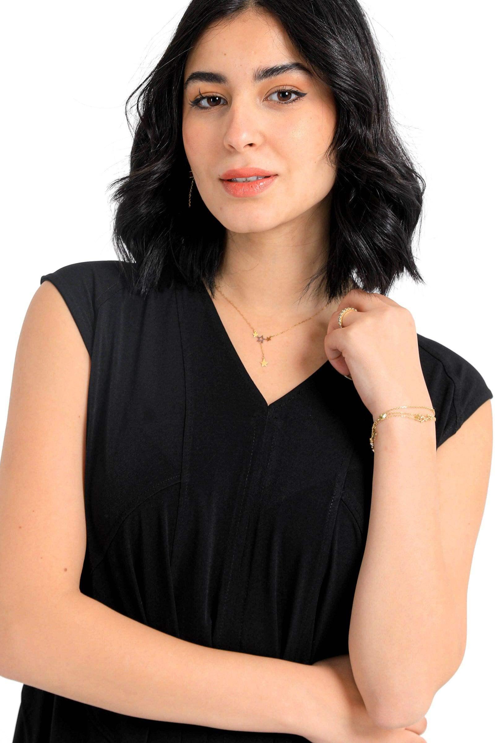 Sleeveless Loose Fit Dress - Carina - كارينا