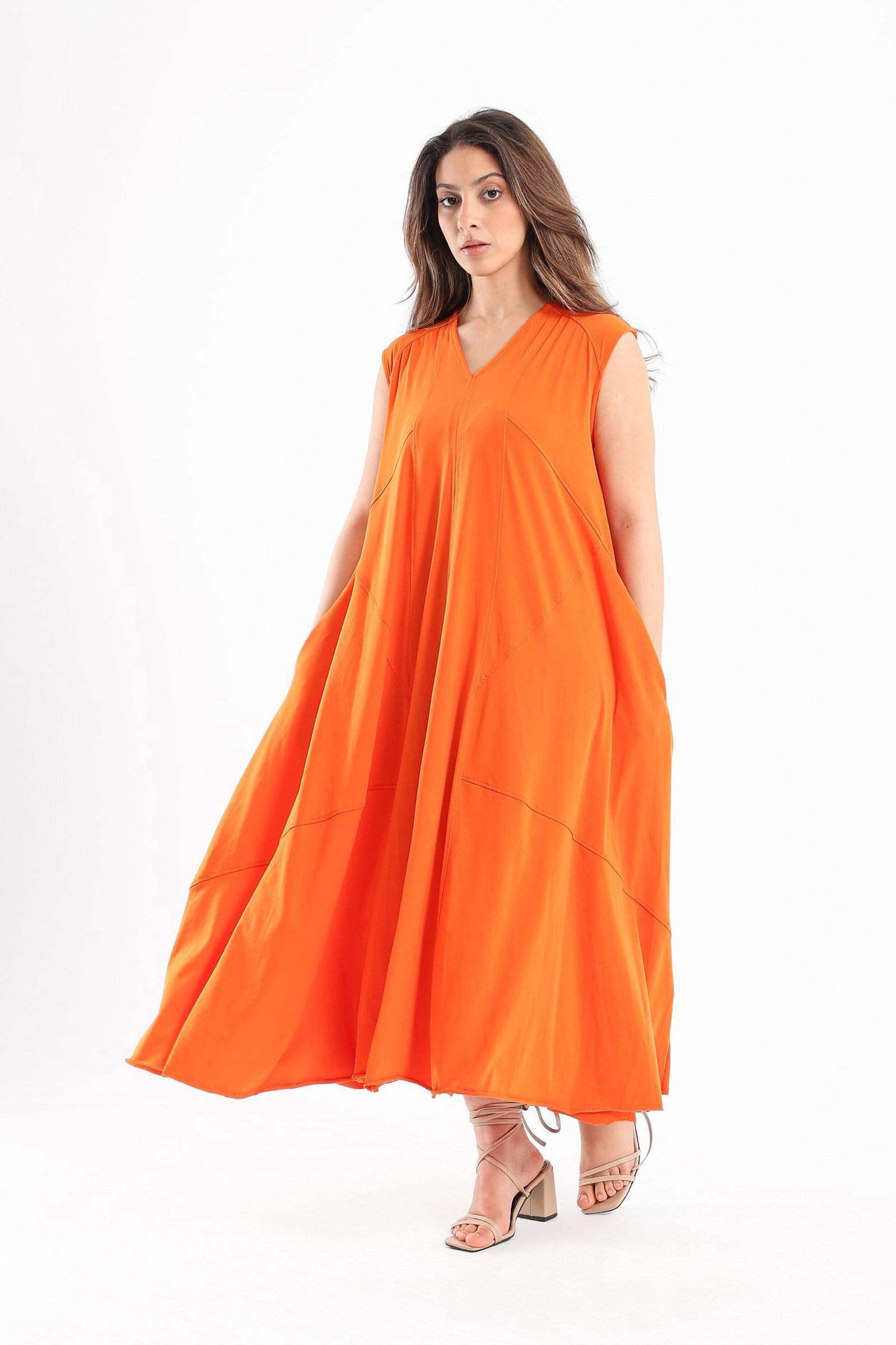 Sleeveless Loose Fit Dress - Carina - كارينا