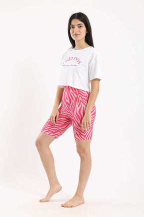 Slim Shorts Pyjama Set - Carina - كارينا