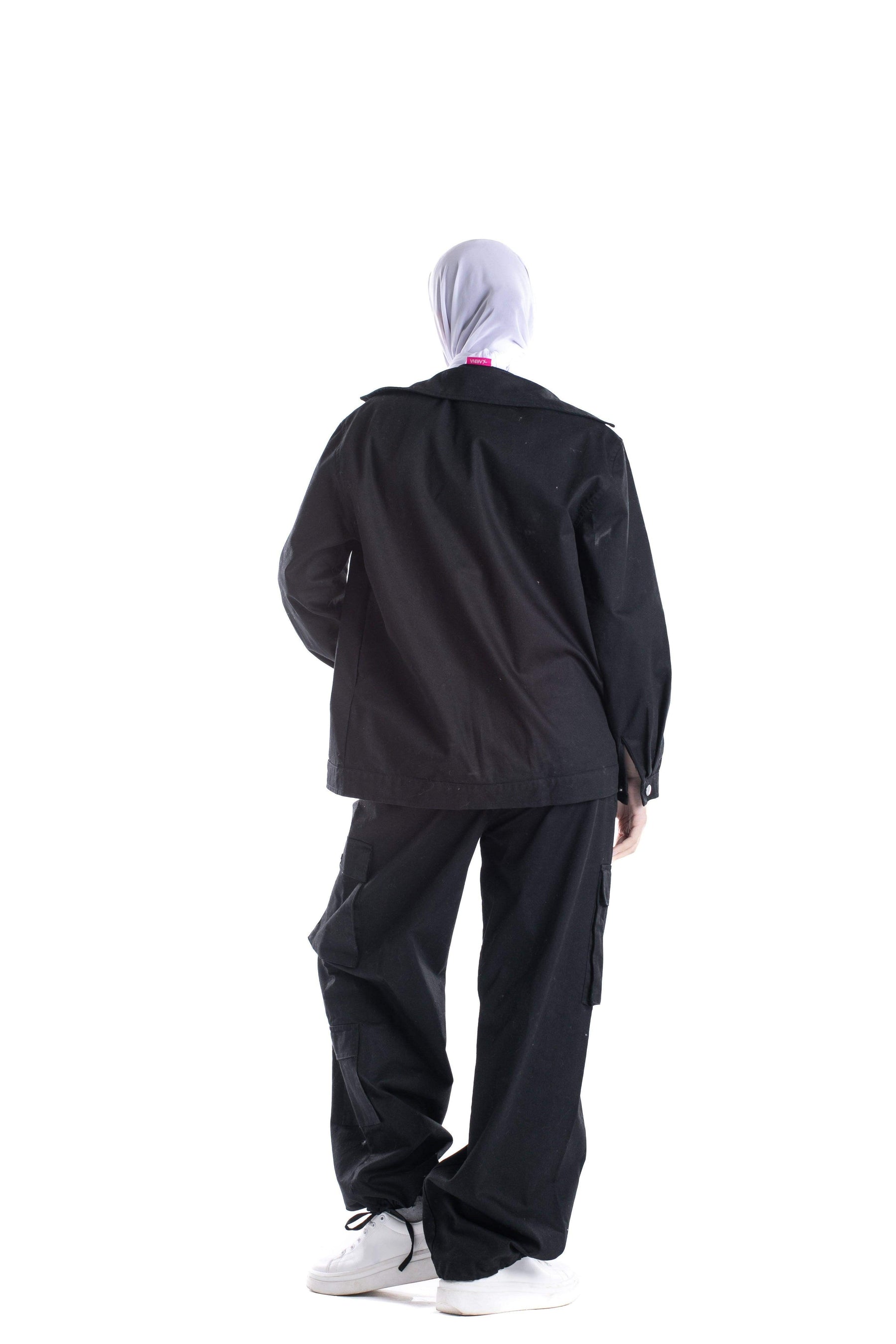 Snap Closure Lounge Jacket - Carina - كارينا