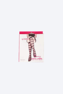 Stripy Knee High Socks - Carina - كارينا