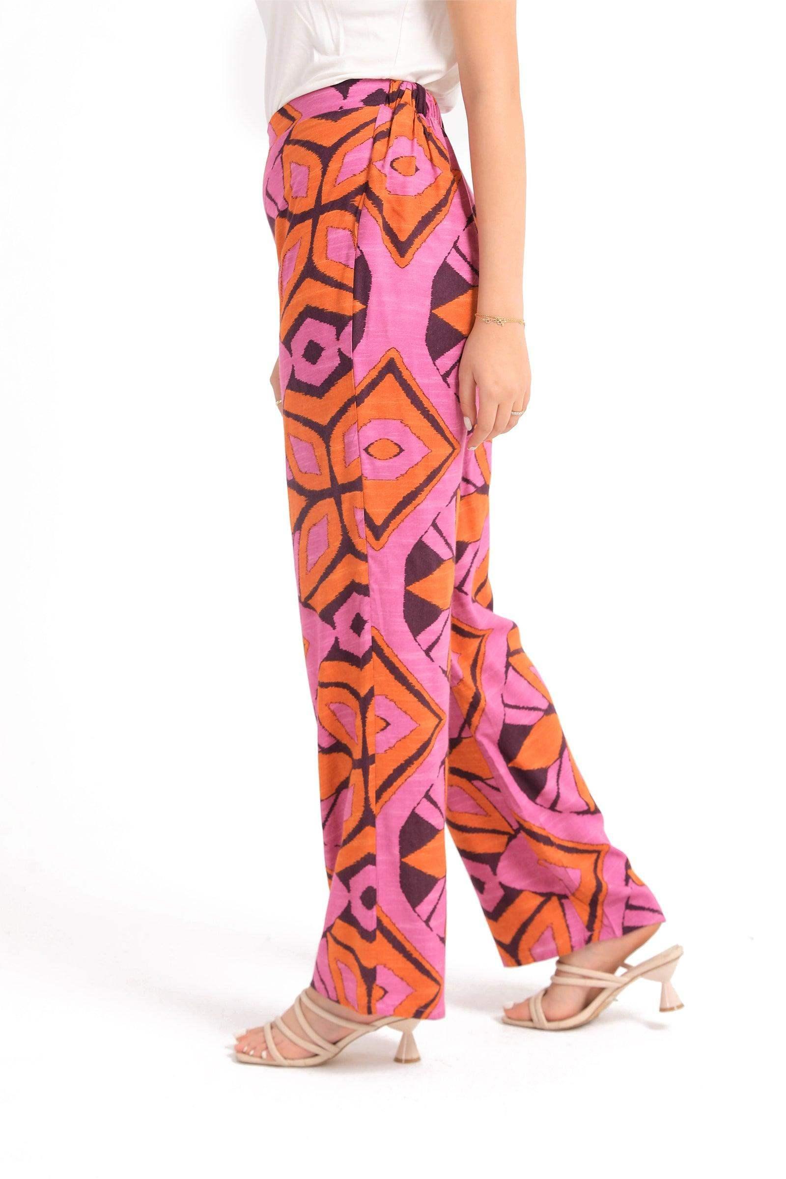 Tencel Colored Pants - Carina - كارينا