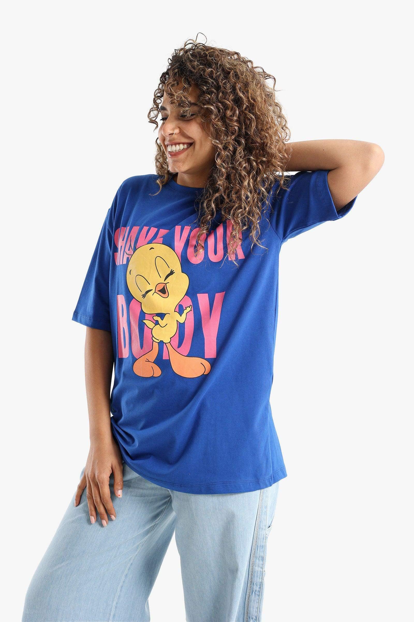 Tweety Printed T-Shirt - Carina - كارينا