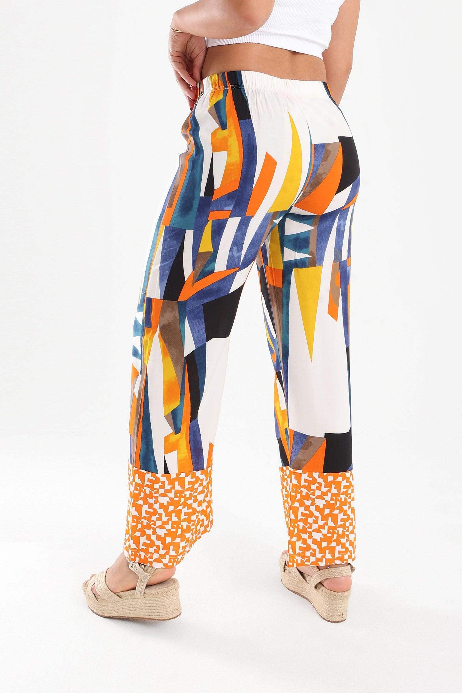 Vibrant Colored Full Length Pants - Carina - كارينا