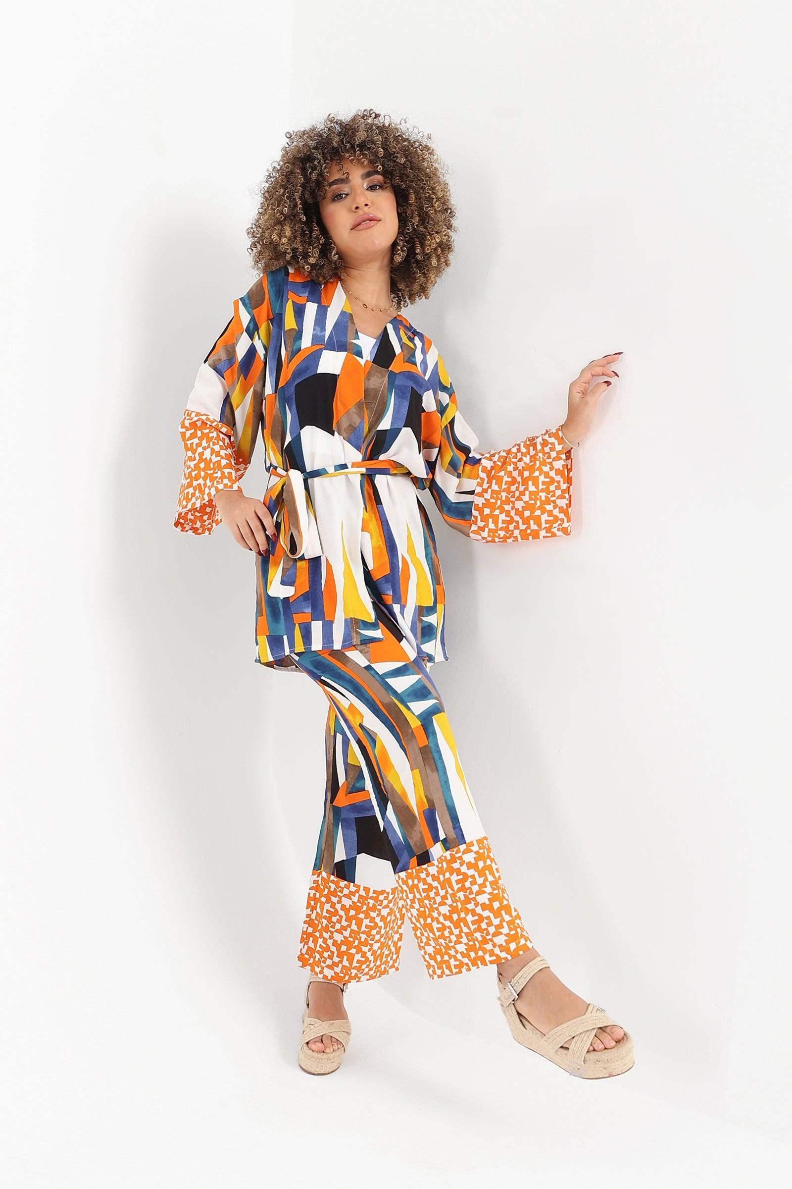 Vibrant Colored Full Length Pants - Carina - كارينا