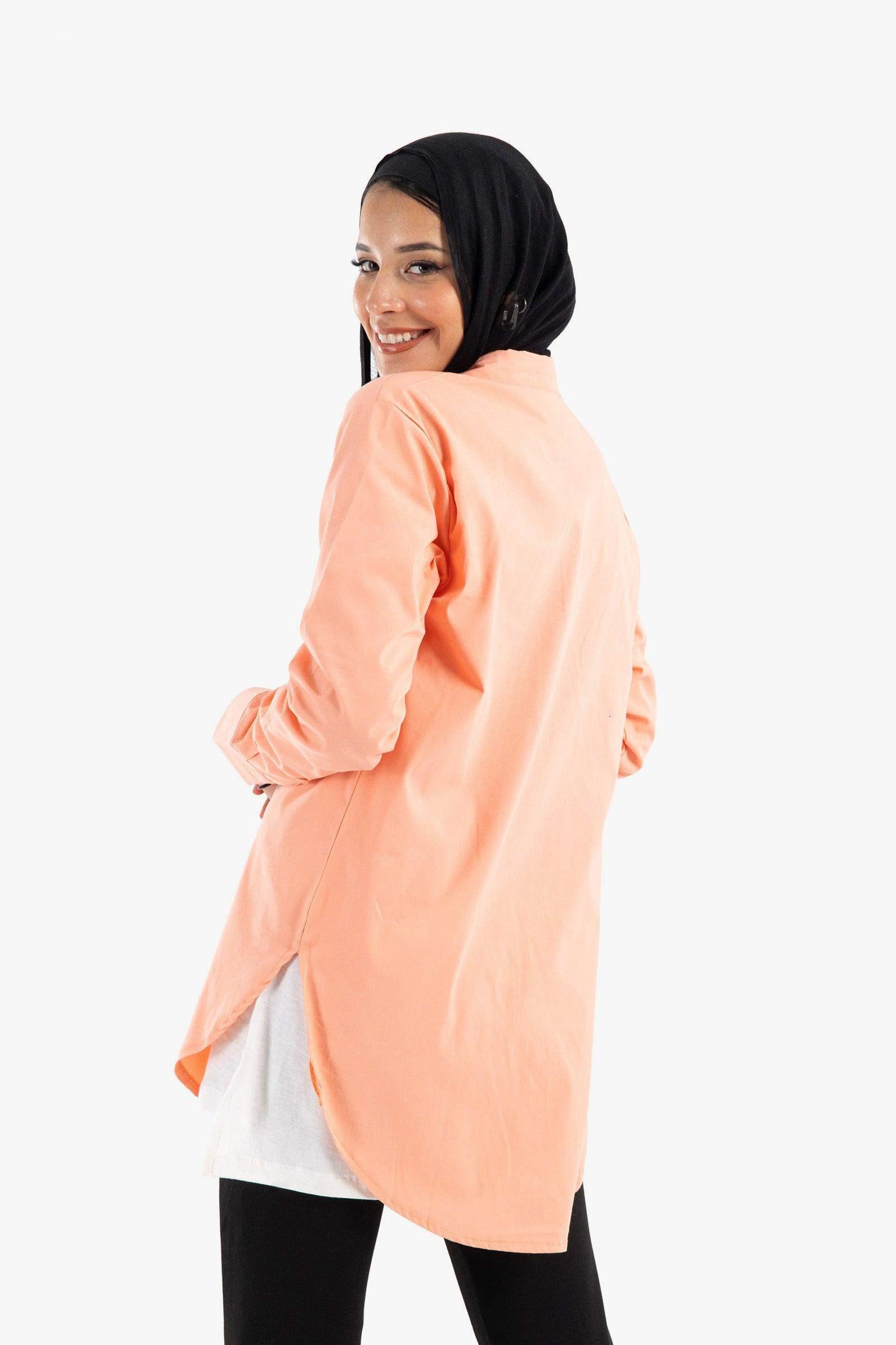 Viscose Basic Shirt - Carina - كارينا