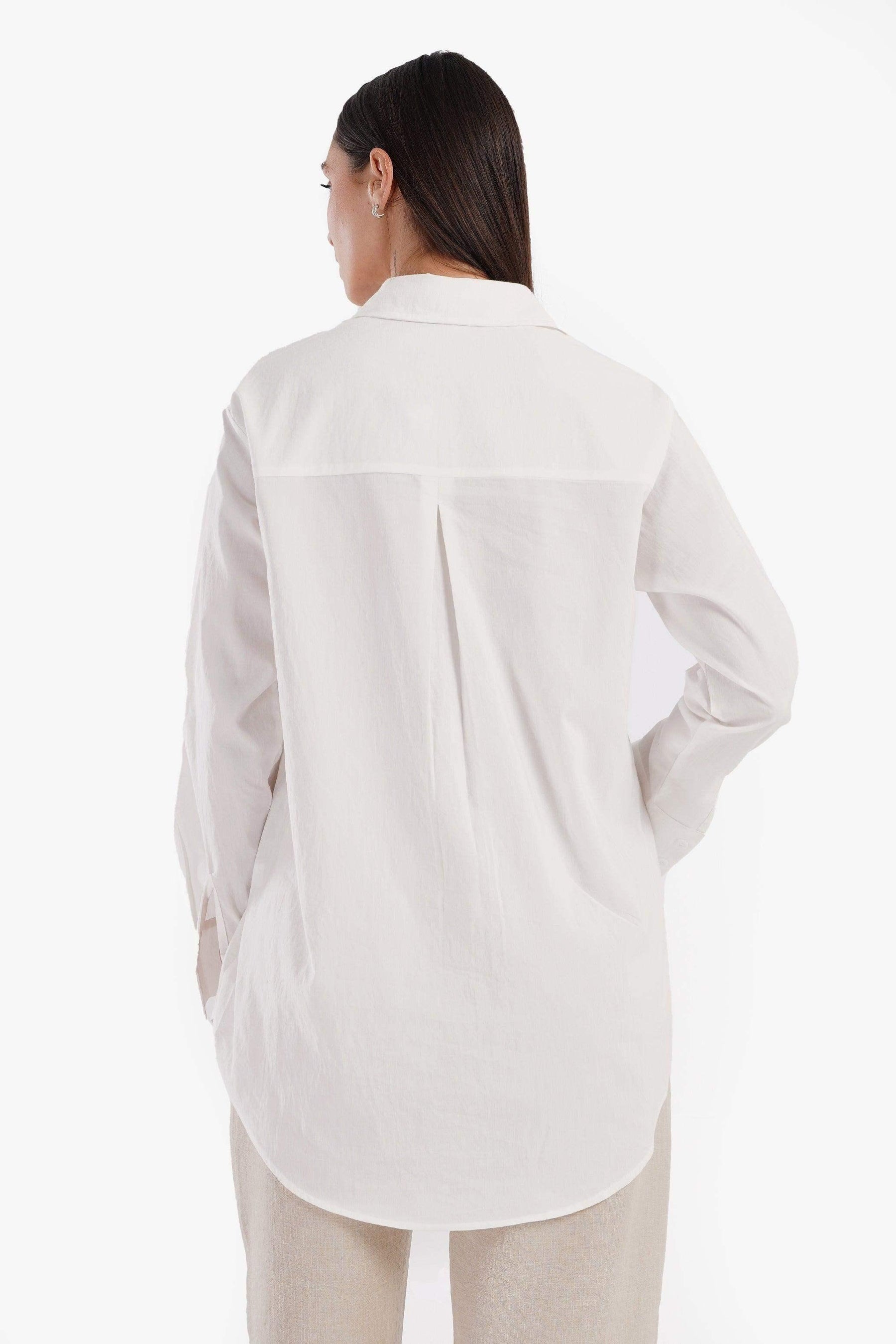 Viscose Long Sleeves Shirt - Carina - كارينا