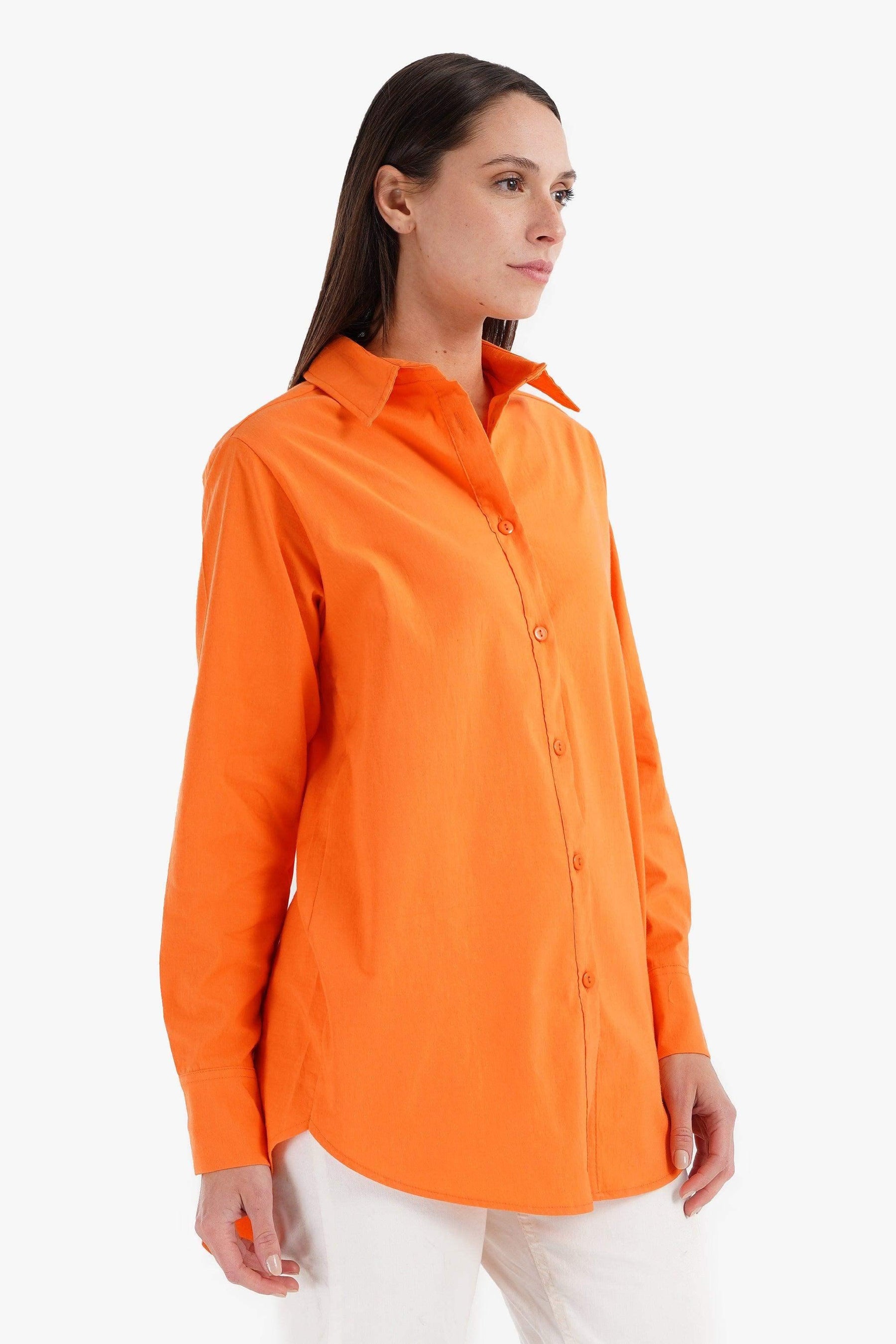 Viscose Long Sleeves Shirt - Carina - كارينا