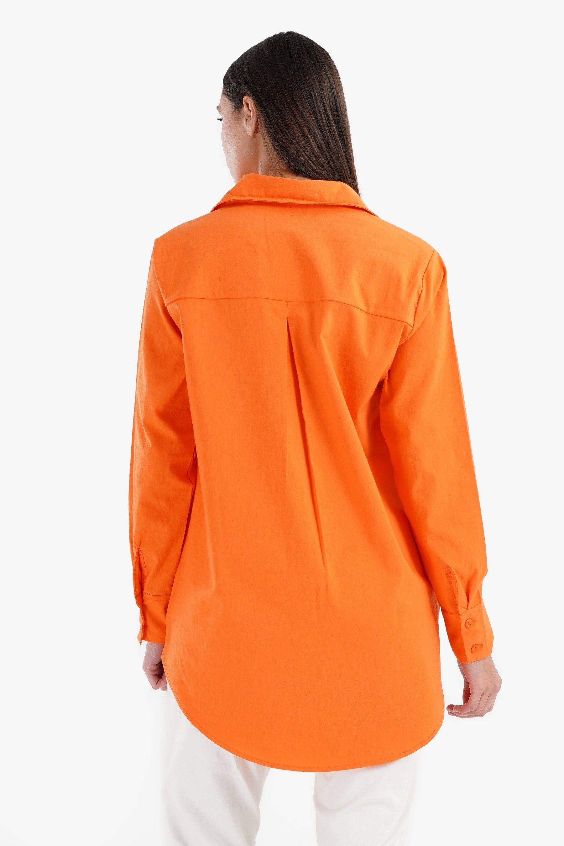 Viscose Long Sleeves Shirt - Carina - كارينا