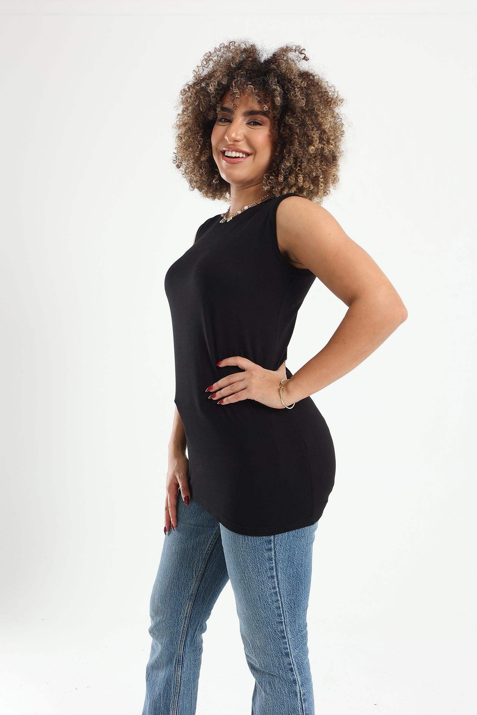 Viscose Sleeveless Top - Carina - كارينا