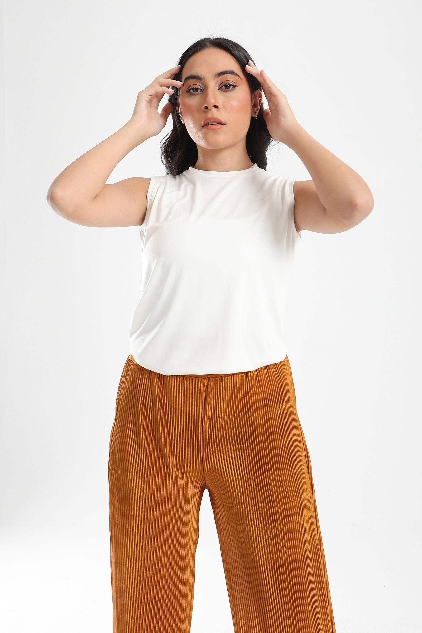 Viscose Sleeveless Top - Carina - كارينا