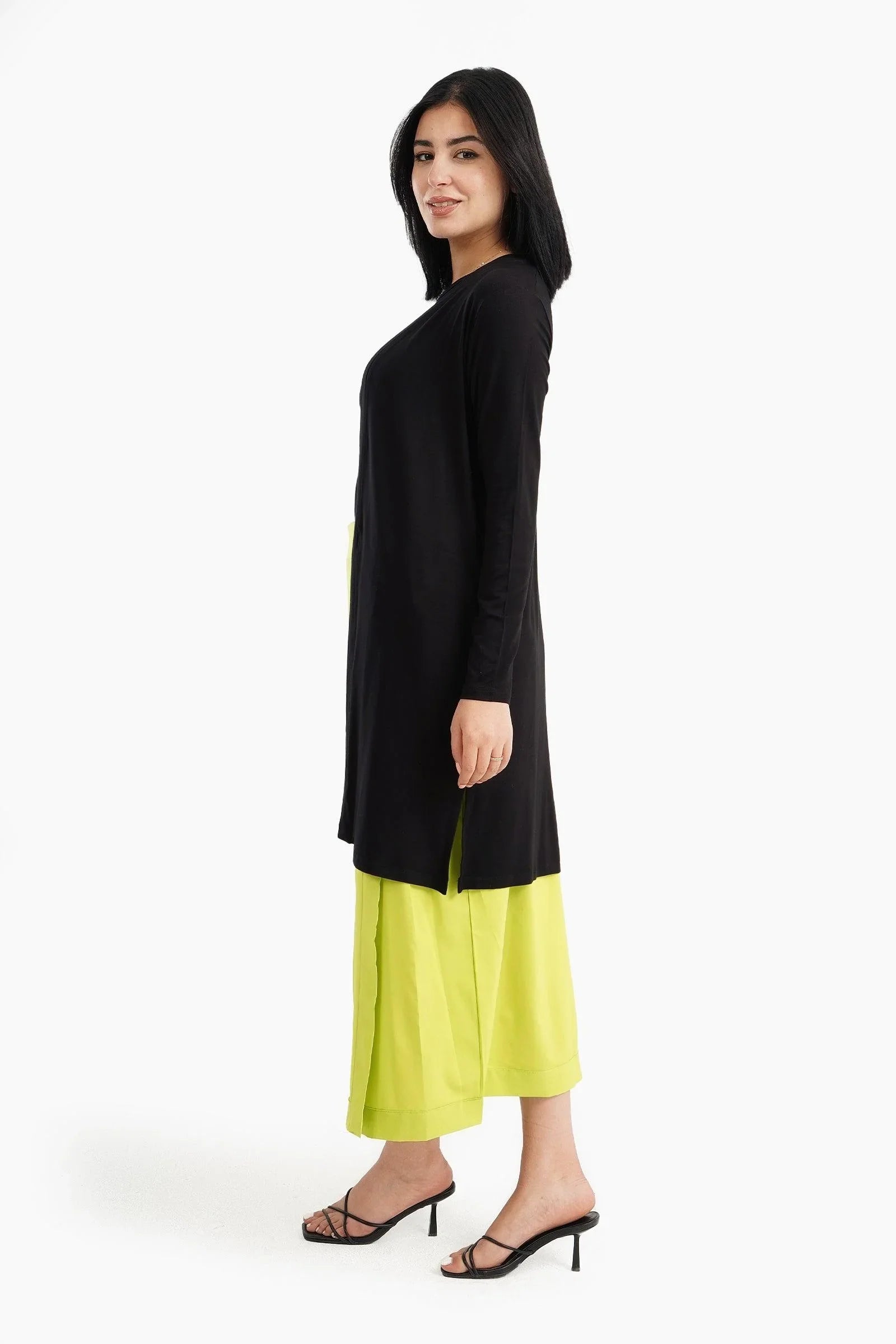 Viscose Solid Pattern Cardigan - Carina - كارينا