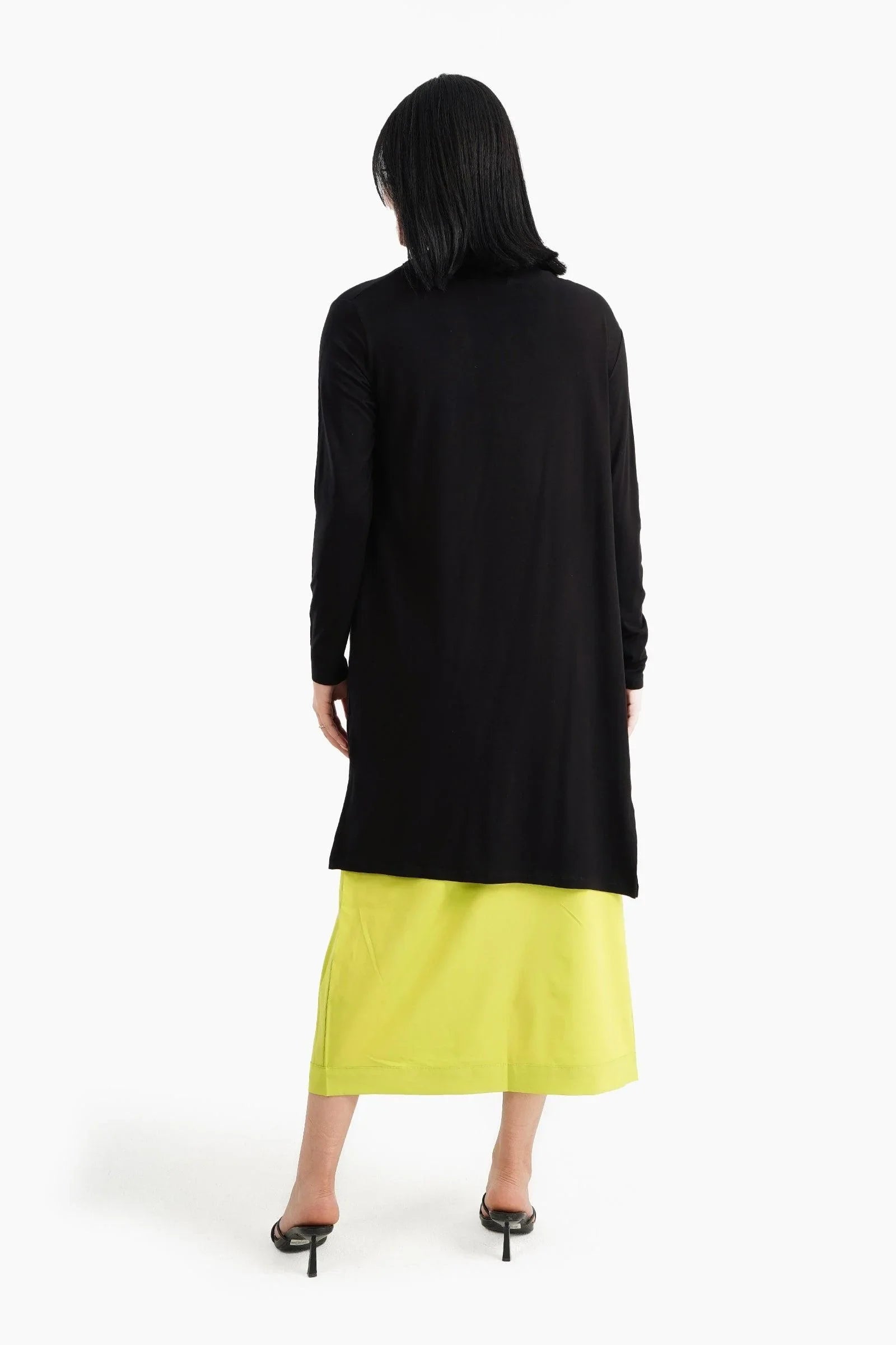 Viscose Solid Pattern Cardigan - Carina - كارينا