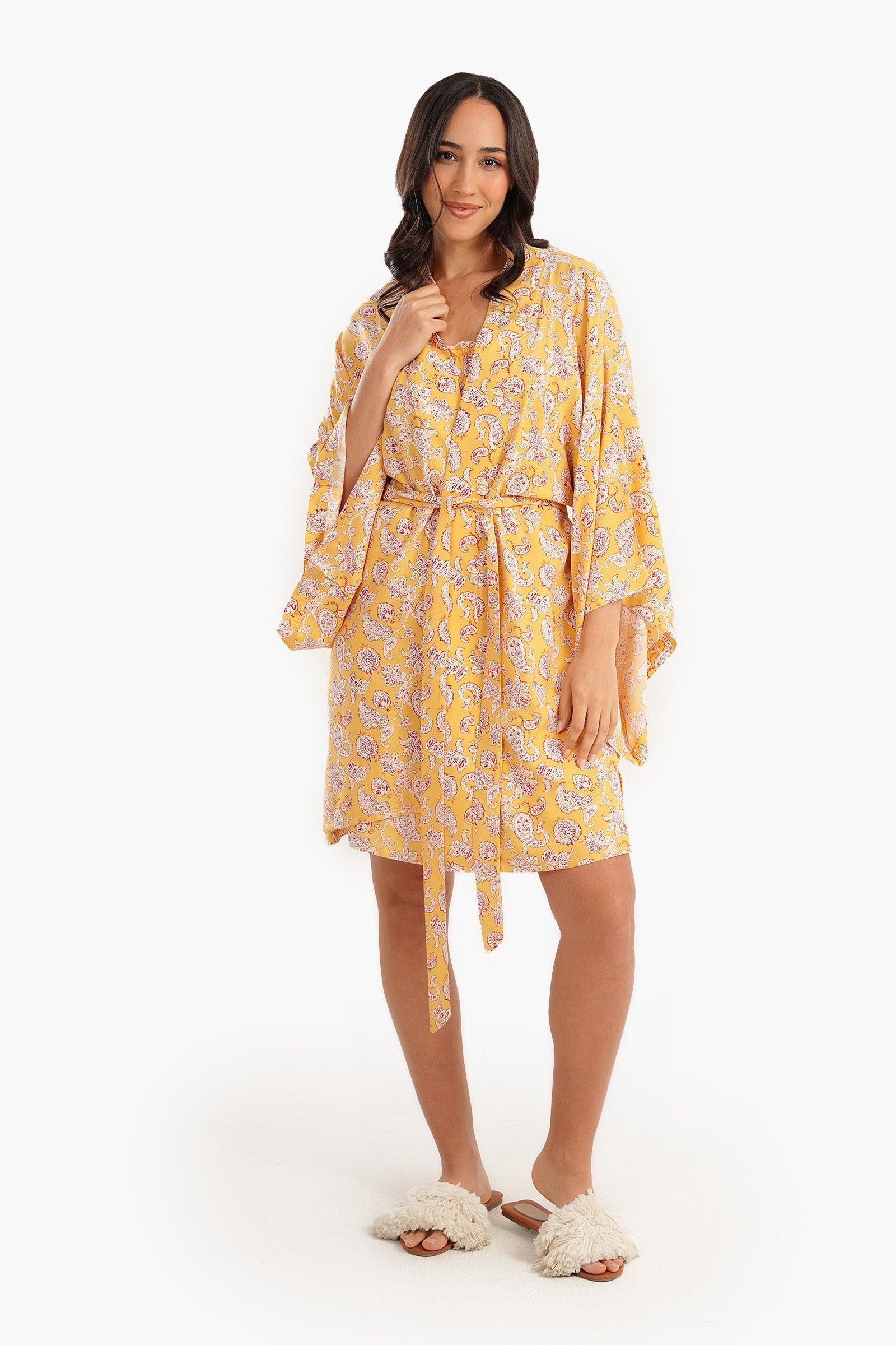 Voile Colored Robe - Carina - كارينا