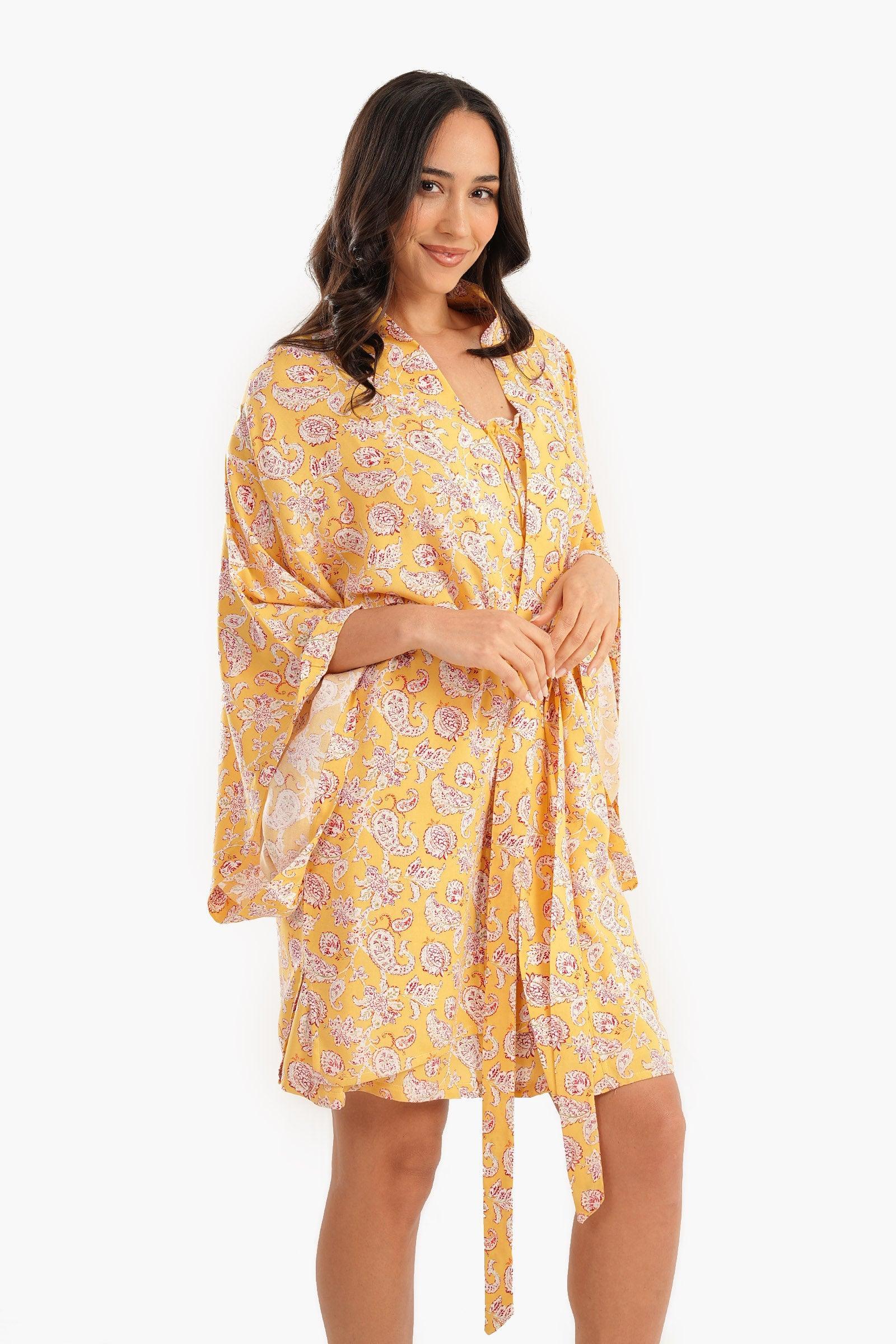 Voile Colored Robe - Carina - كارينا