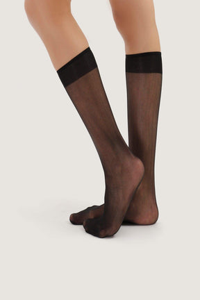 Voile Knee High Socks - Carina - كارينا