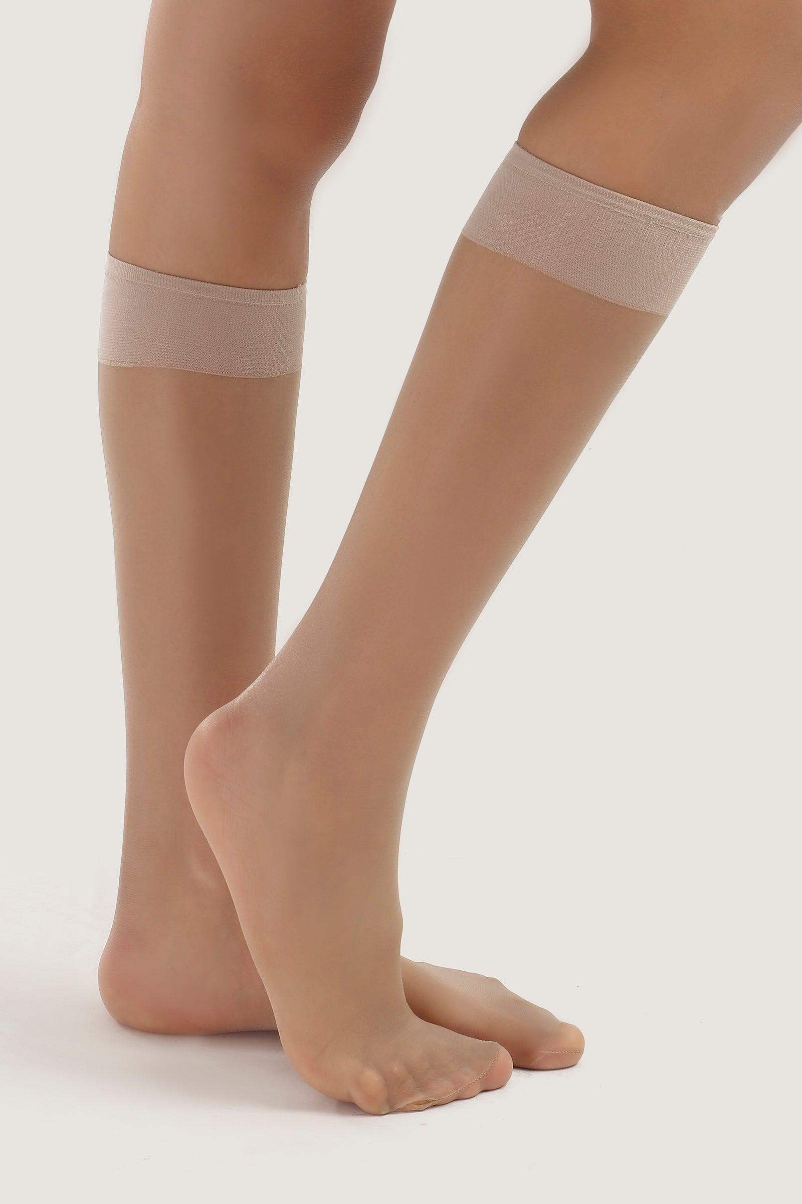 Voile Knee High Socks - Carina - كارينا