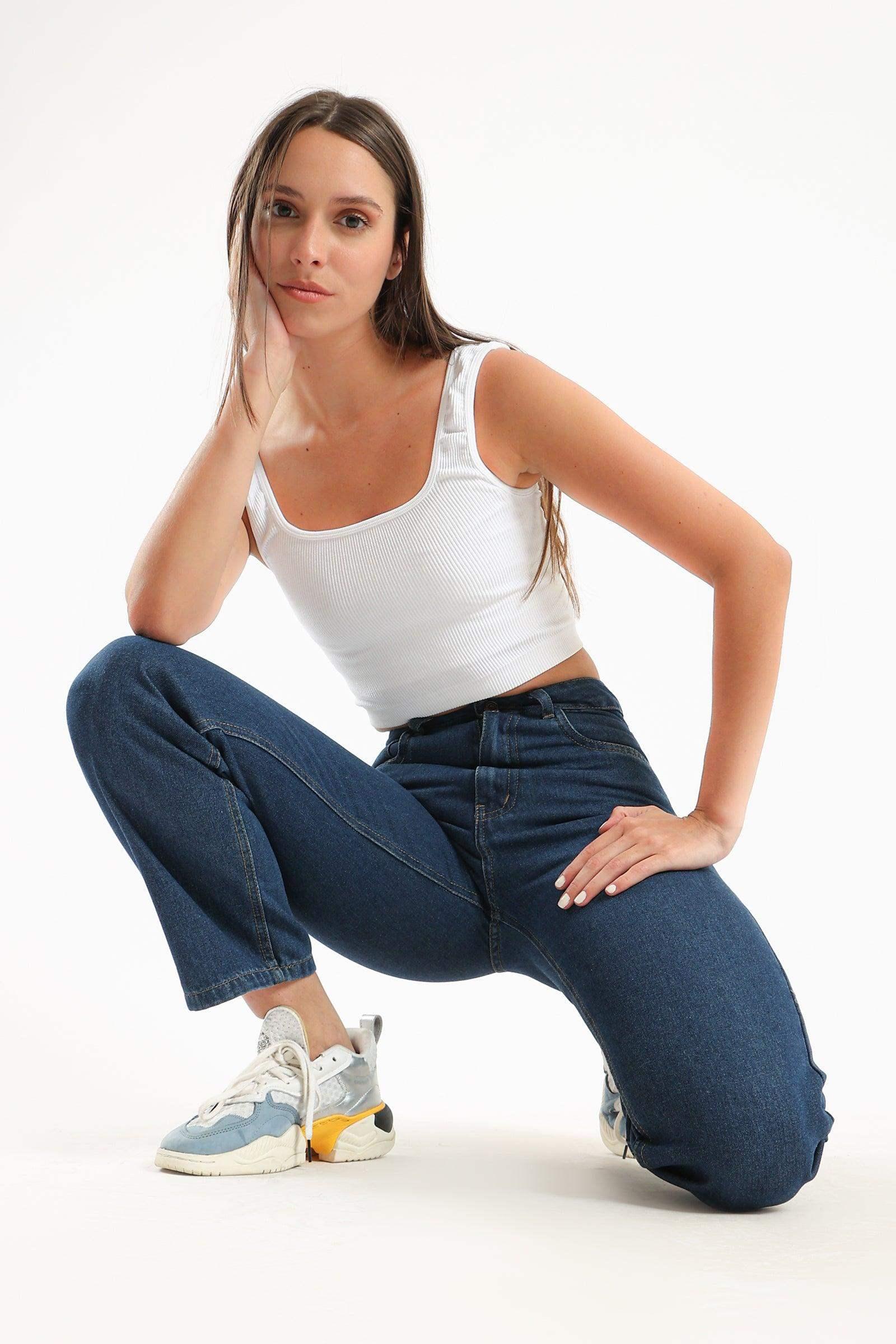 Wide Strap Crop Top - Carina - كارينا
