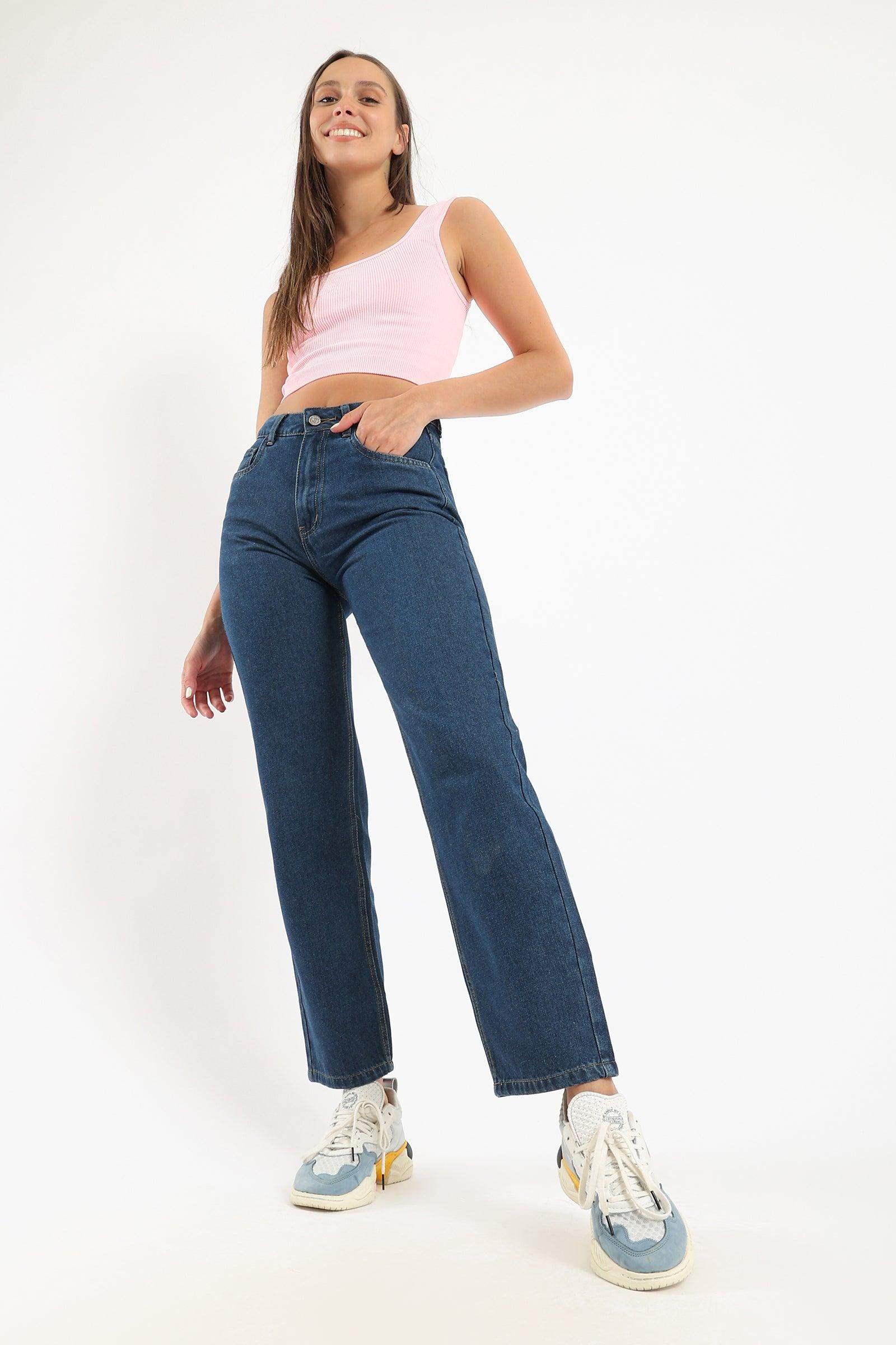 Wide Strap Crop Top - Carina - كارينا