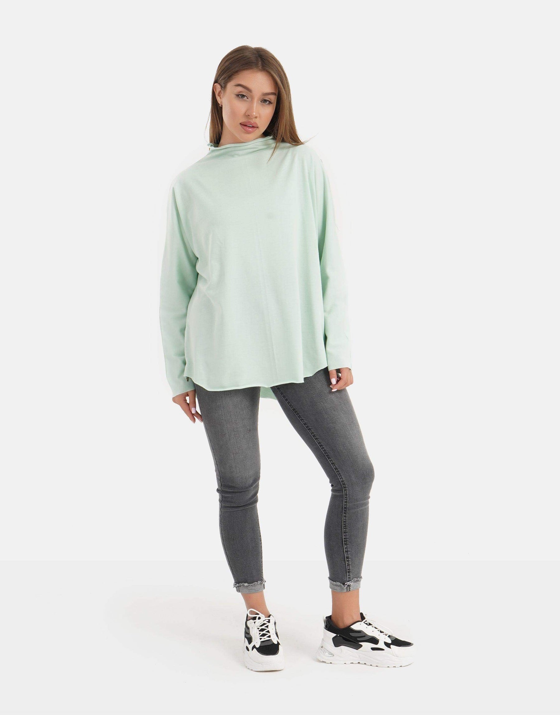 Asymmetrical Sweatshirt - Carina - كارينا