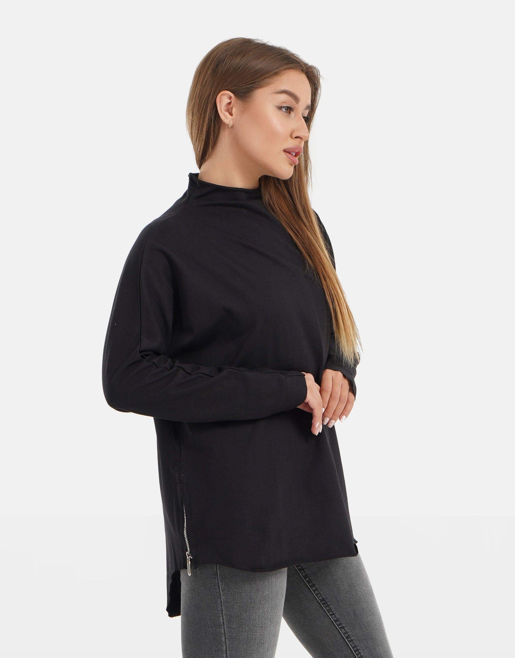 Asymmetrical Sweatshirt - Carina - كارينا