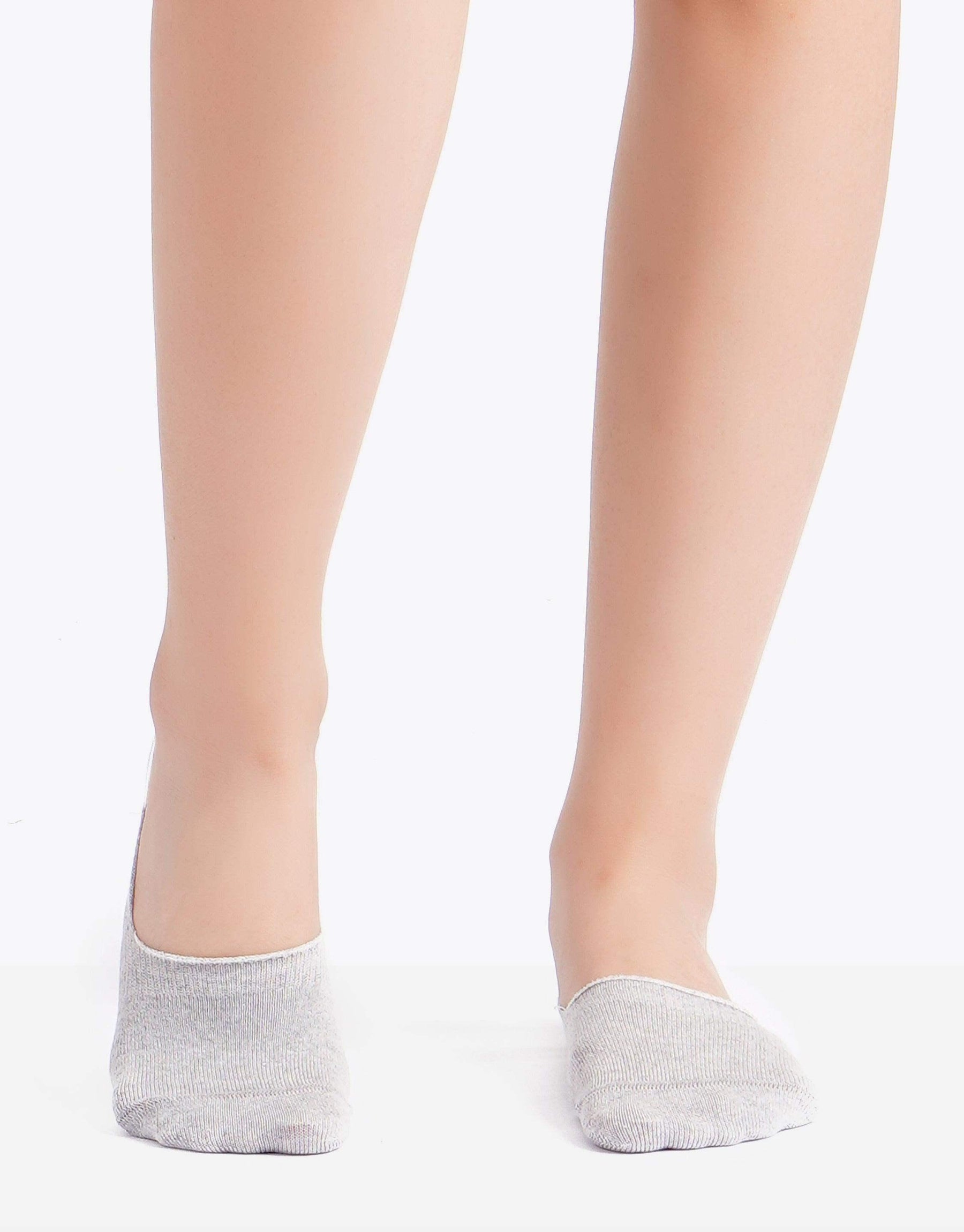 Colored Invisible Socks - 5 pairs - Carina - كارينا