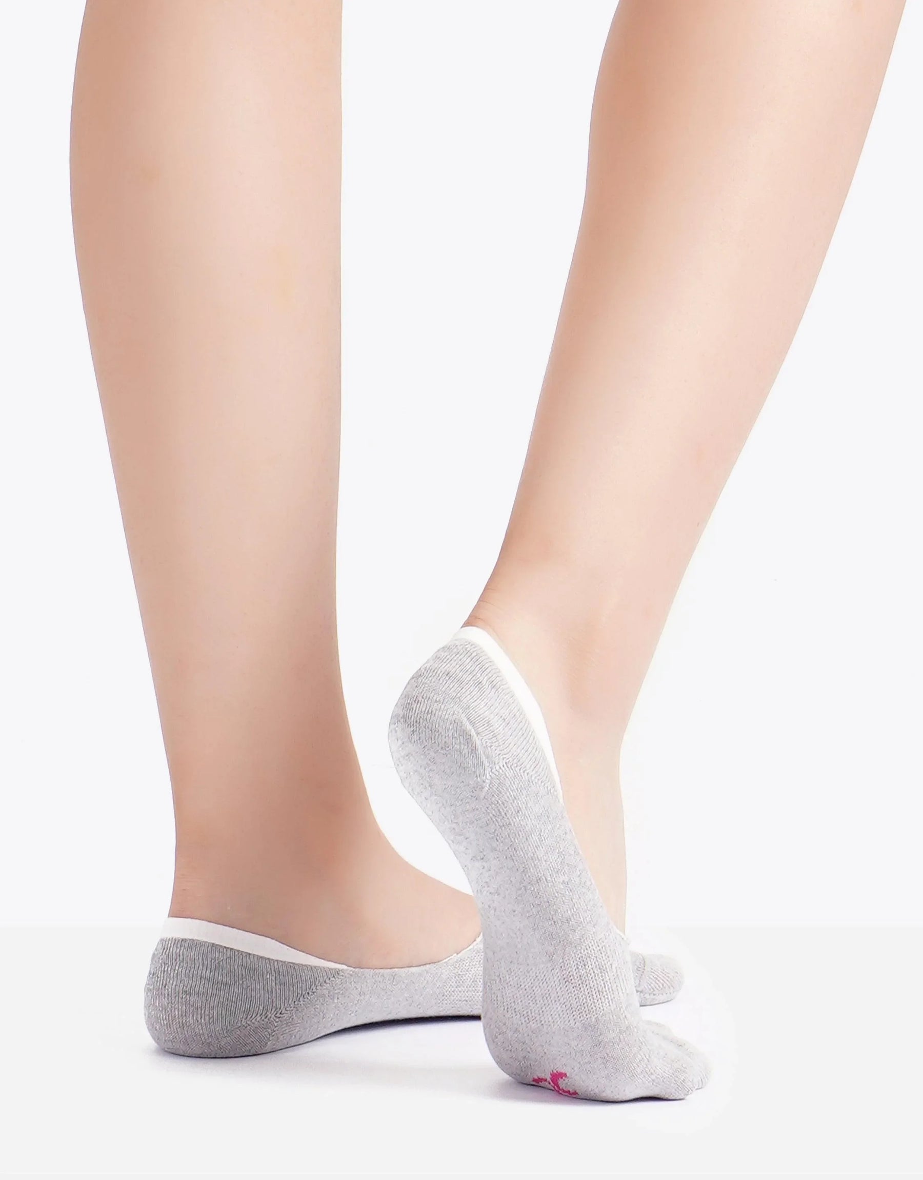 Colored Invisible Socks - 5 pairs - Carina - كارينا