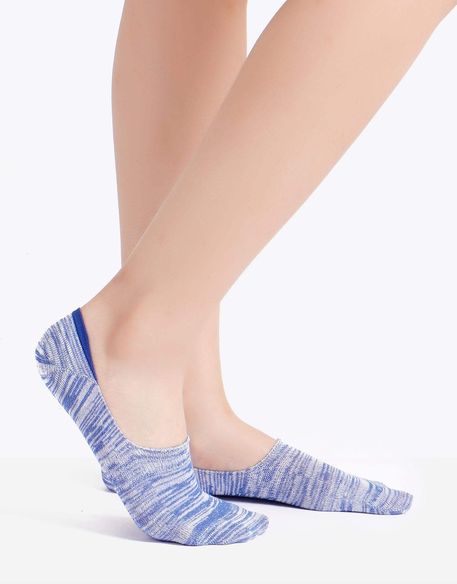 Colored Invisible Socks - 5 pairs - Carina - كارينا