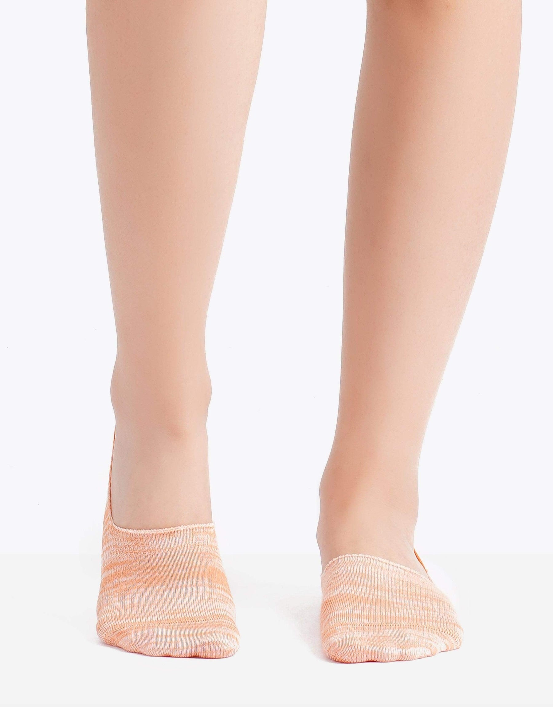 Colored Invisible Socks - 5 pairs - Carina - كارينا