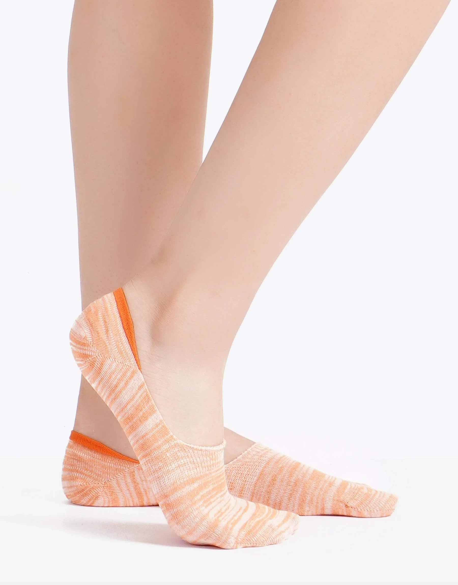 Colored Invisible Socks - 5 pairs - Carina - كارينا