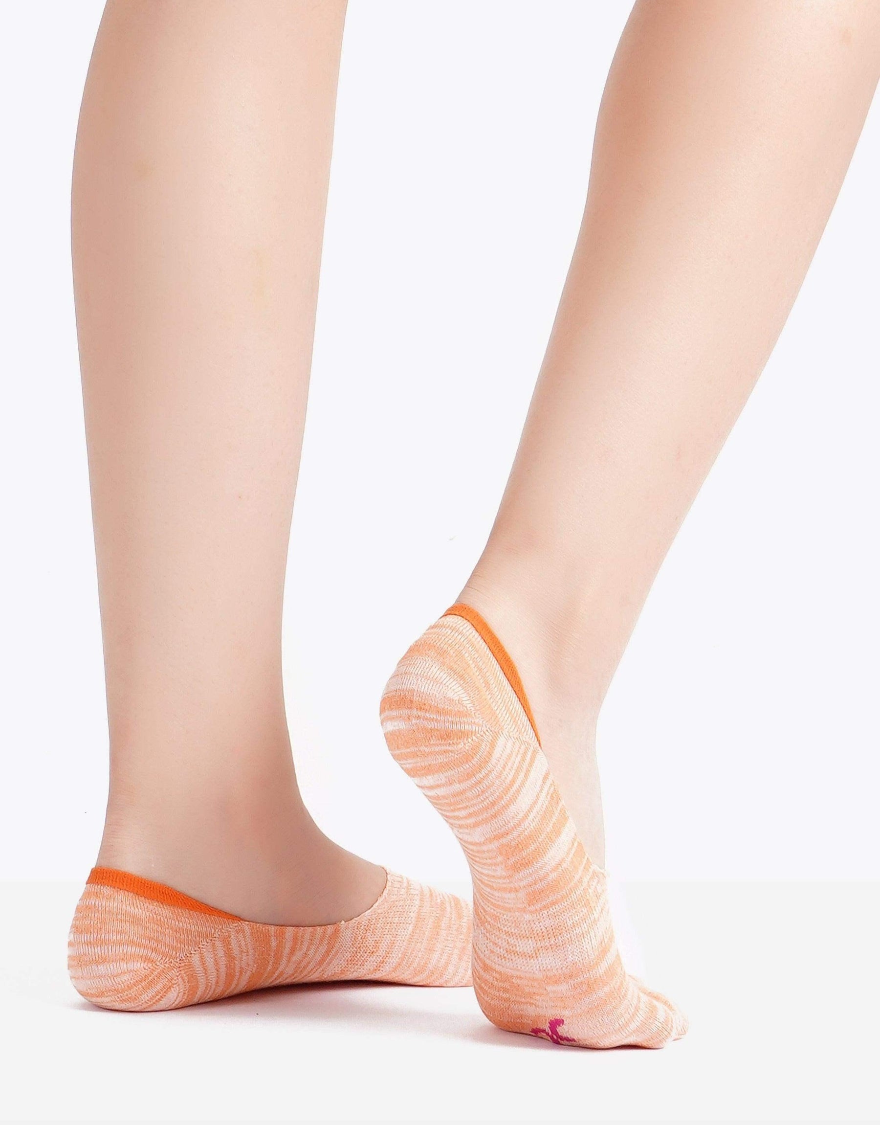 Colored Invisible Socks - 5 pairs - Carina - كارينا
