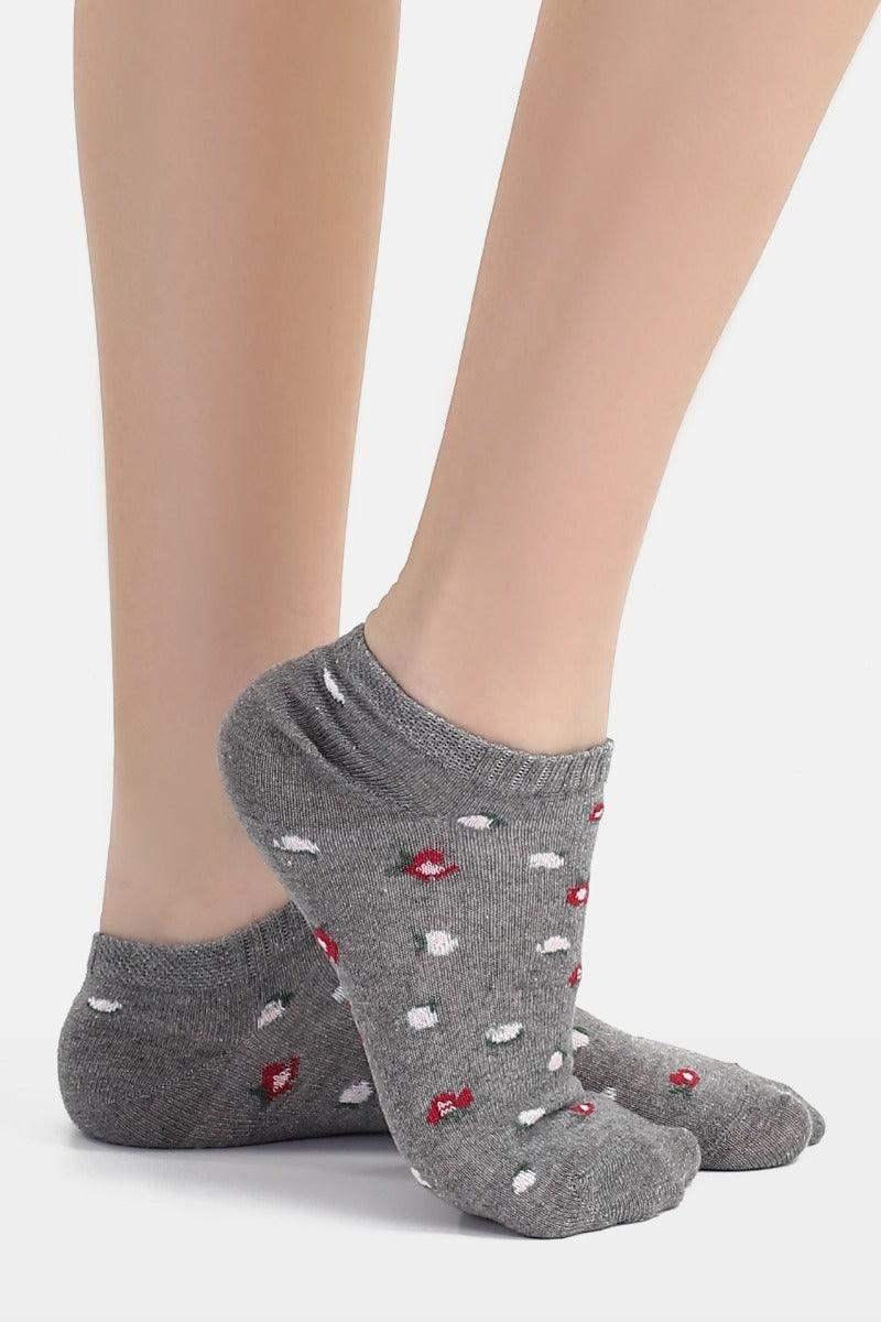 Cotton Ankle Socks - 5 Pairs - Carina - كارينا