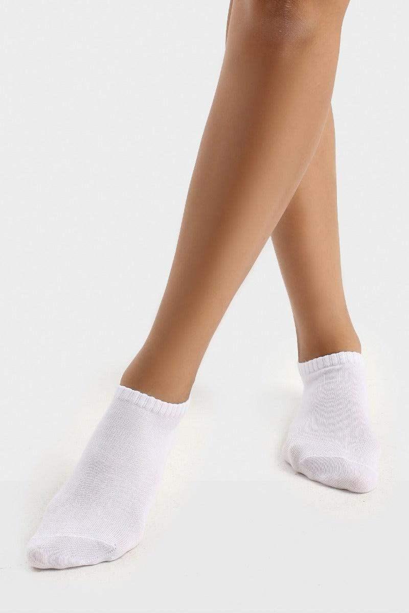 Cotton Ankle Socks - 5 Pairs - Carina - كارينا