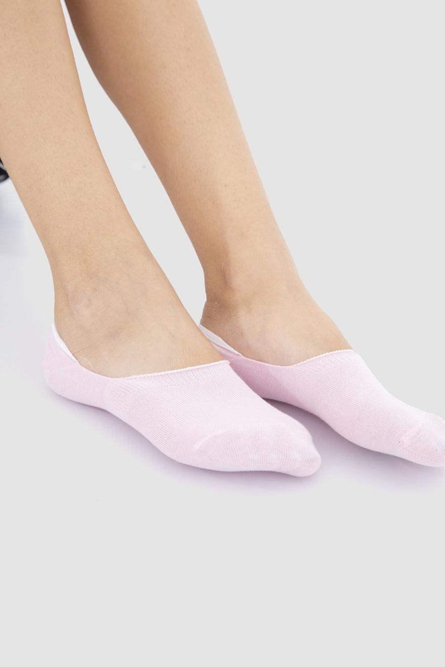 Cotton Invisible Socks - 3 Pairs - Carina - كارينا