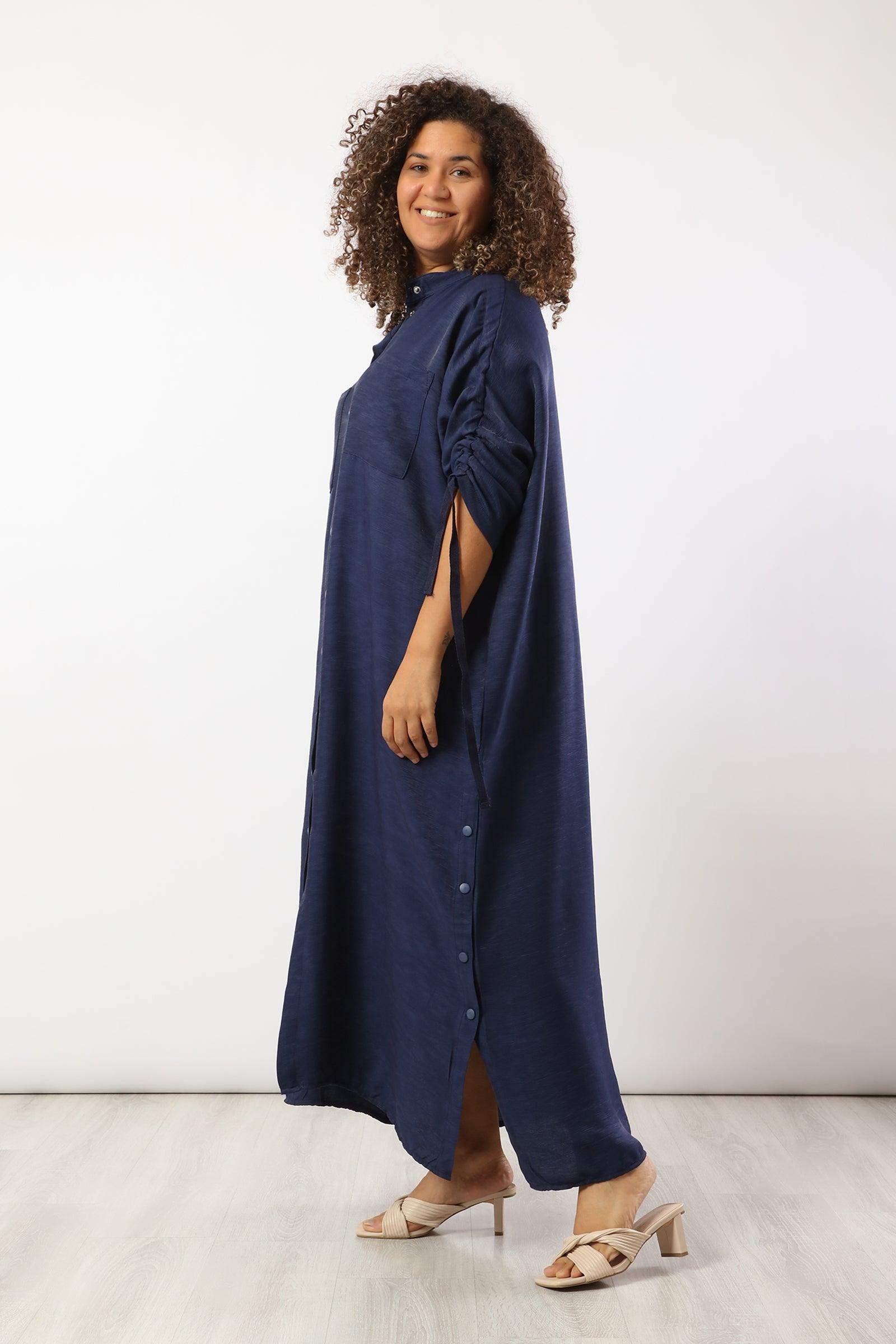 Dress with Adjustable Sleeves - Carina - كارينا