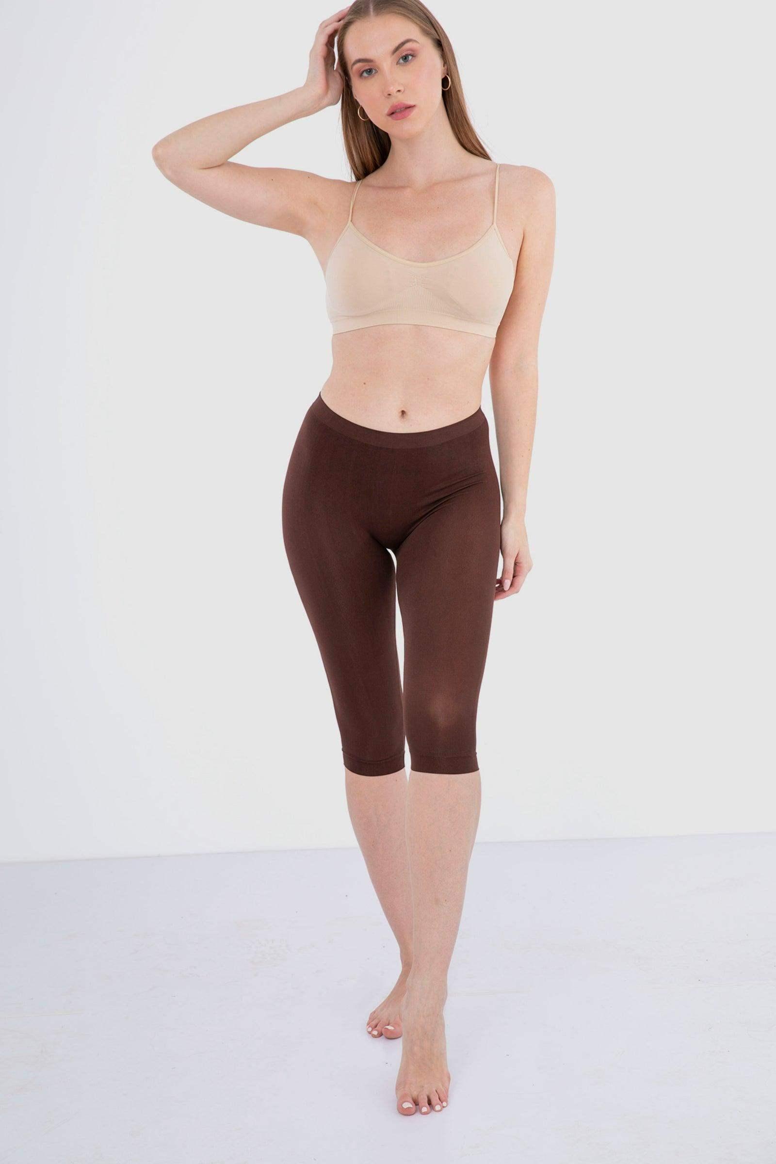 Elastic Waist Pantacourt Legging - Carina - كارينا