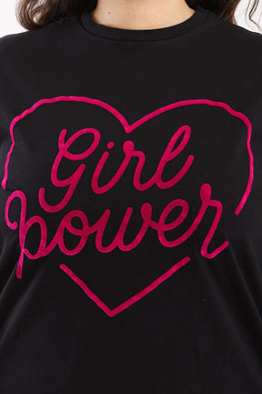 Girl Power Cotton T-Shirt - Carina - كارينا